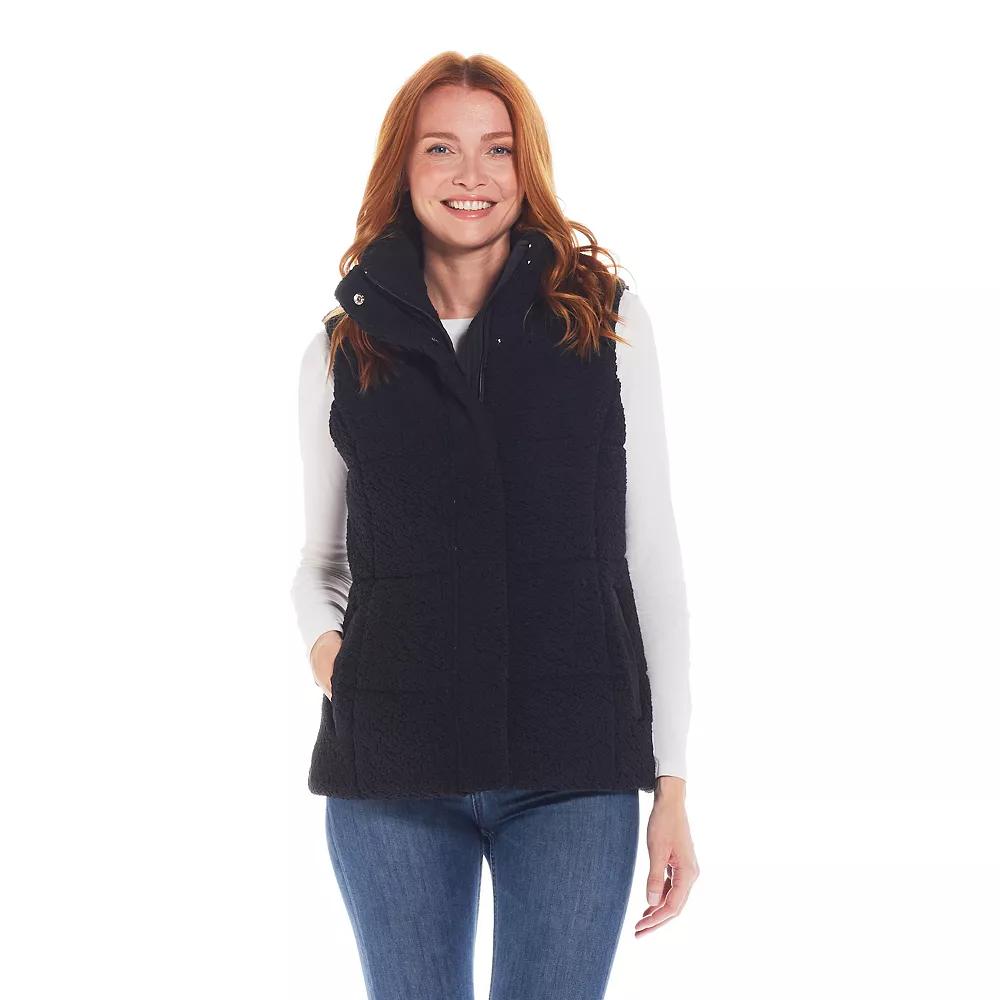 Women's Weathercast Sherpa Puffer Vest,  Product Image