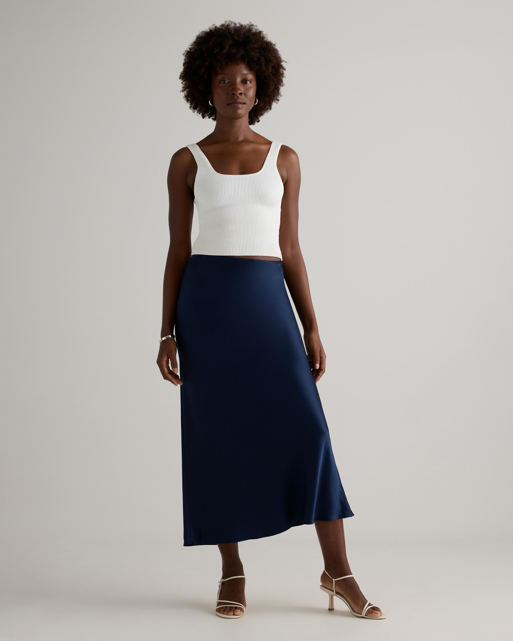 Quince | Women's Maxi Skirt Size XS, Silk Product Image