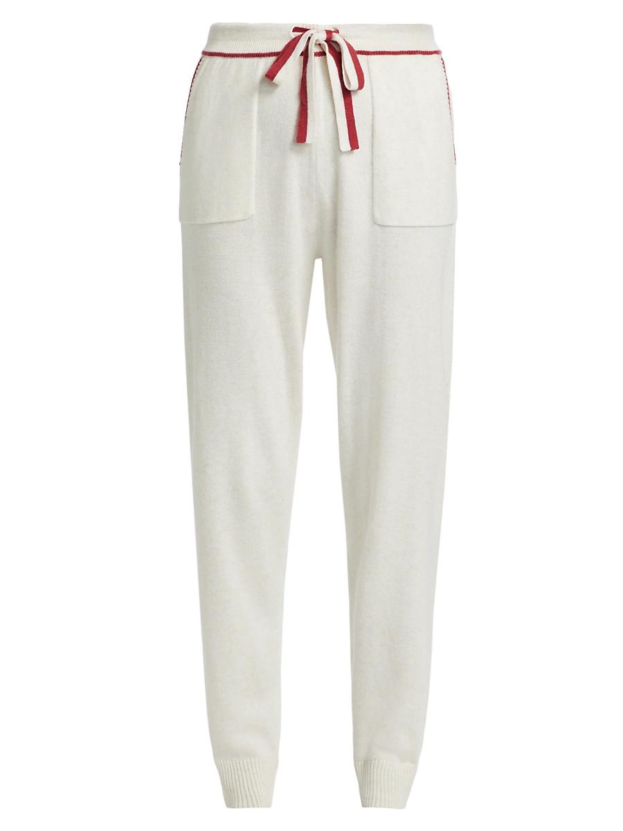 Womens Elizabeth Sweater Cotton-Blend Joggers Product Image