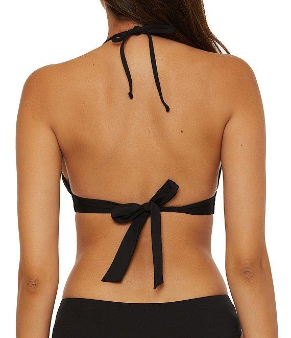 Becca By Rebecca Virtue Marble Canyon Gold Ring Hipster Swim Bottom Product Image