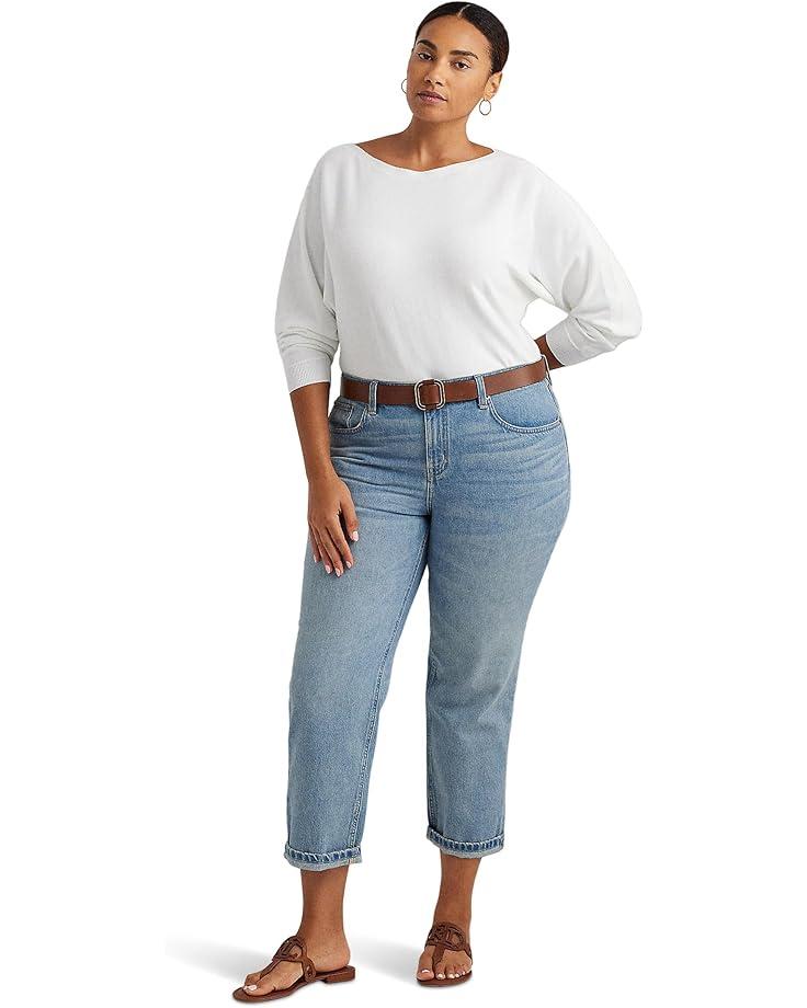 Plus-Size Corduroy Mid-Rise Straight Pant Product Image