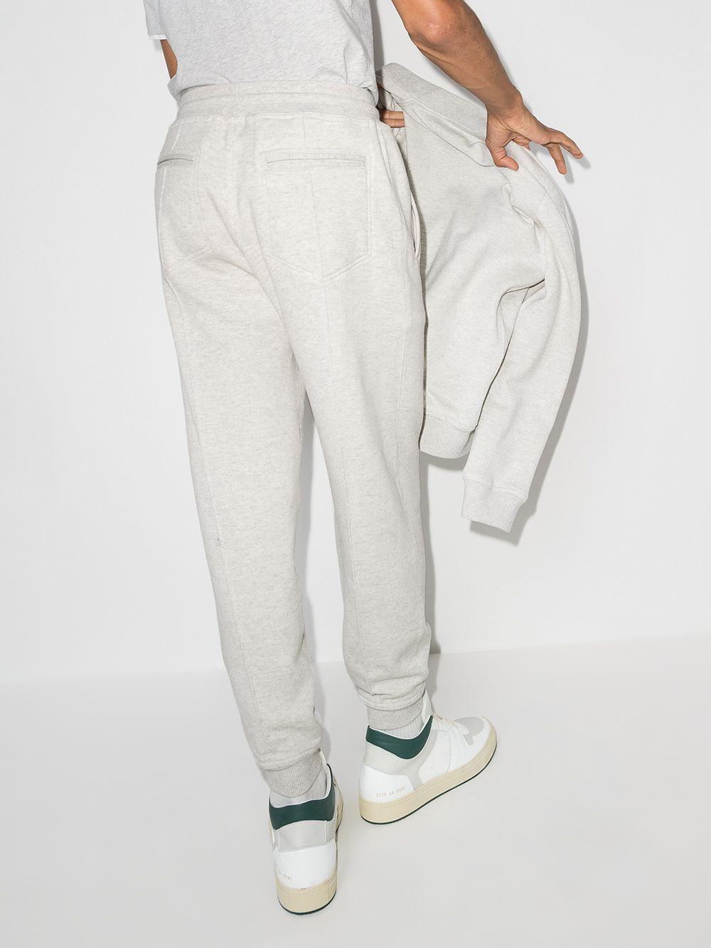 drawstring-waist tapered track pants Product Image