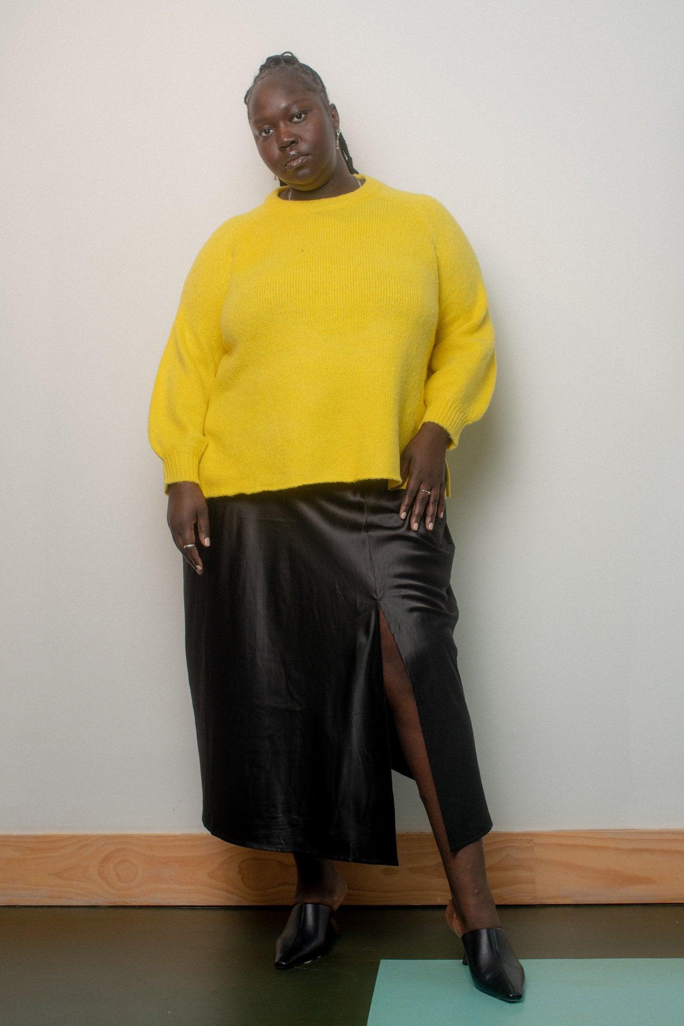 Harold Sweater  - Blazing Yellow Product Image