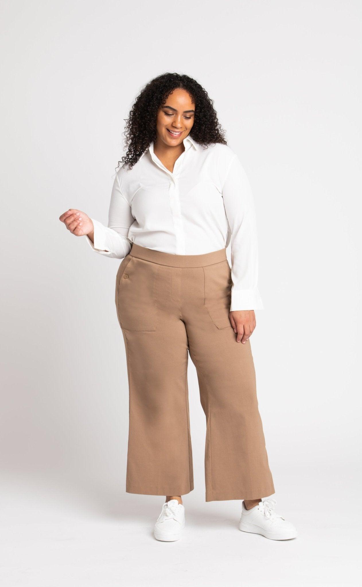 Roz & Ali™ - Liv Superstretch Sailor Pants - Plus Product Image