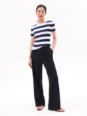 Rugby Stripe Crewneck T-Shirt Product Image