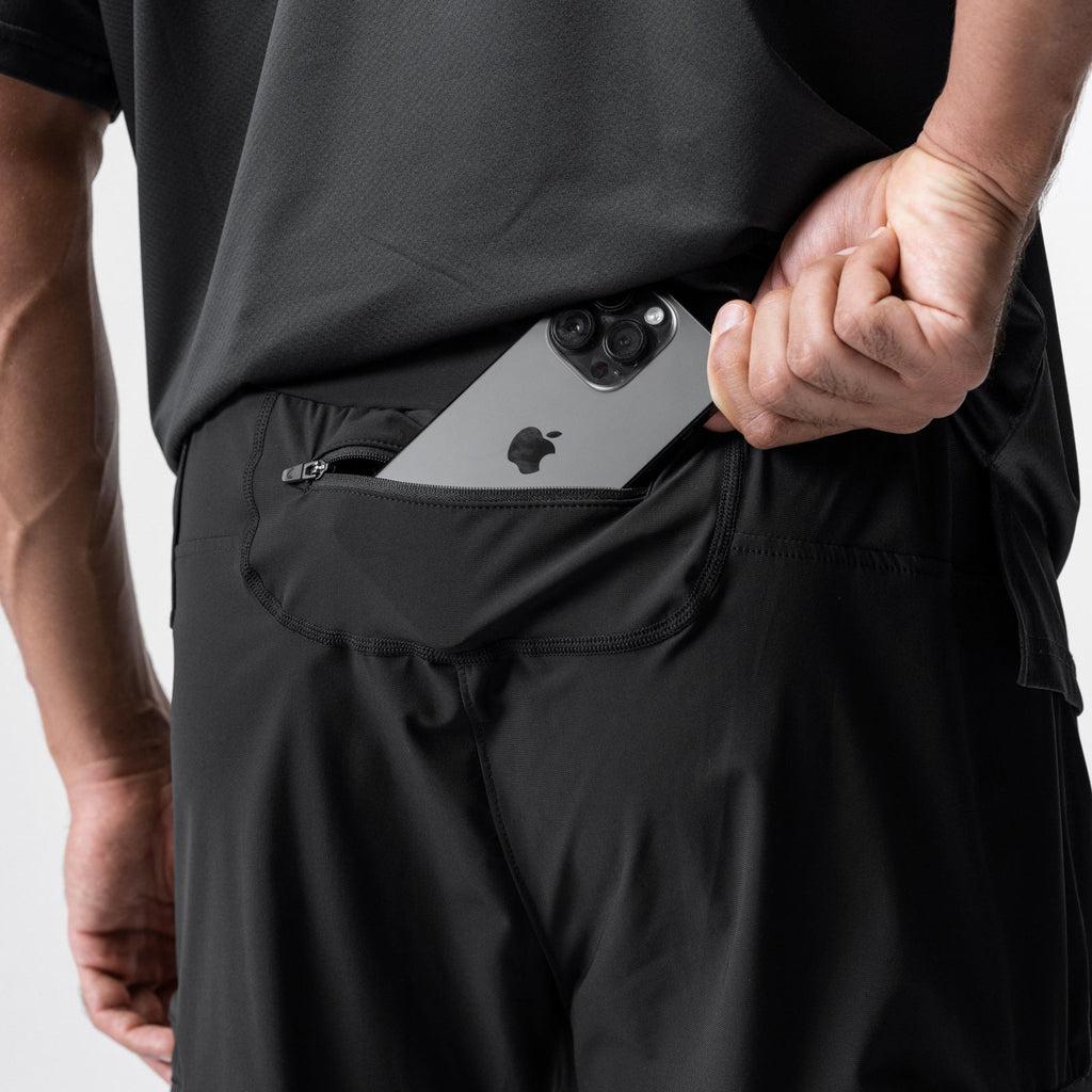 0827. Tetra-Lite® Inlay Pocket High Rib Jogger - Black Product Image