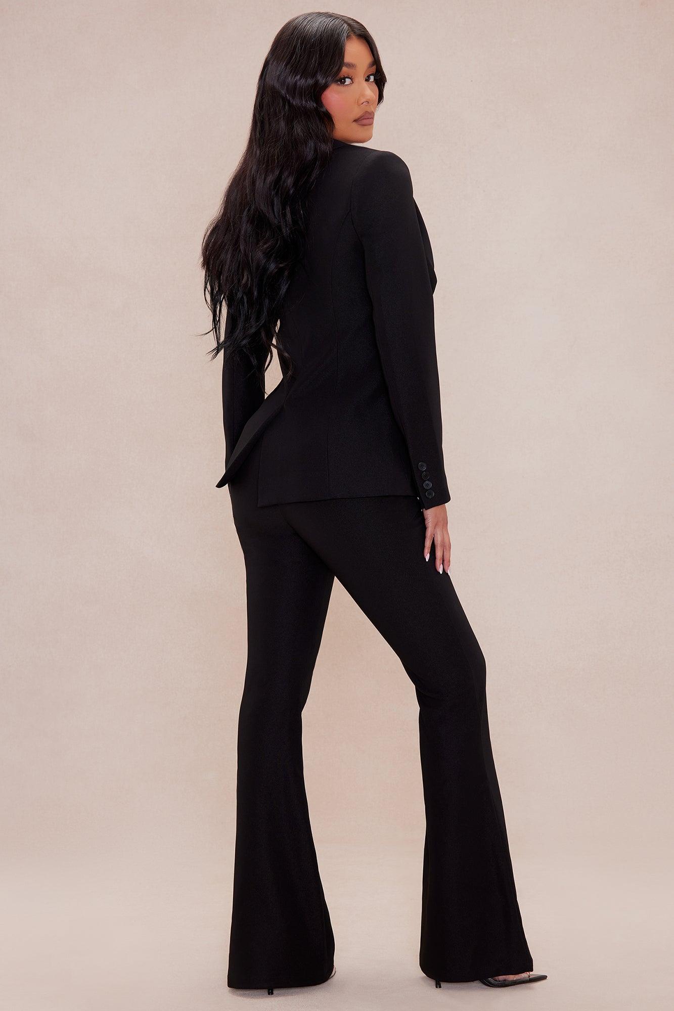 Melissa 3 Piece Blazer Suit Set - Black Product Image