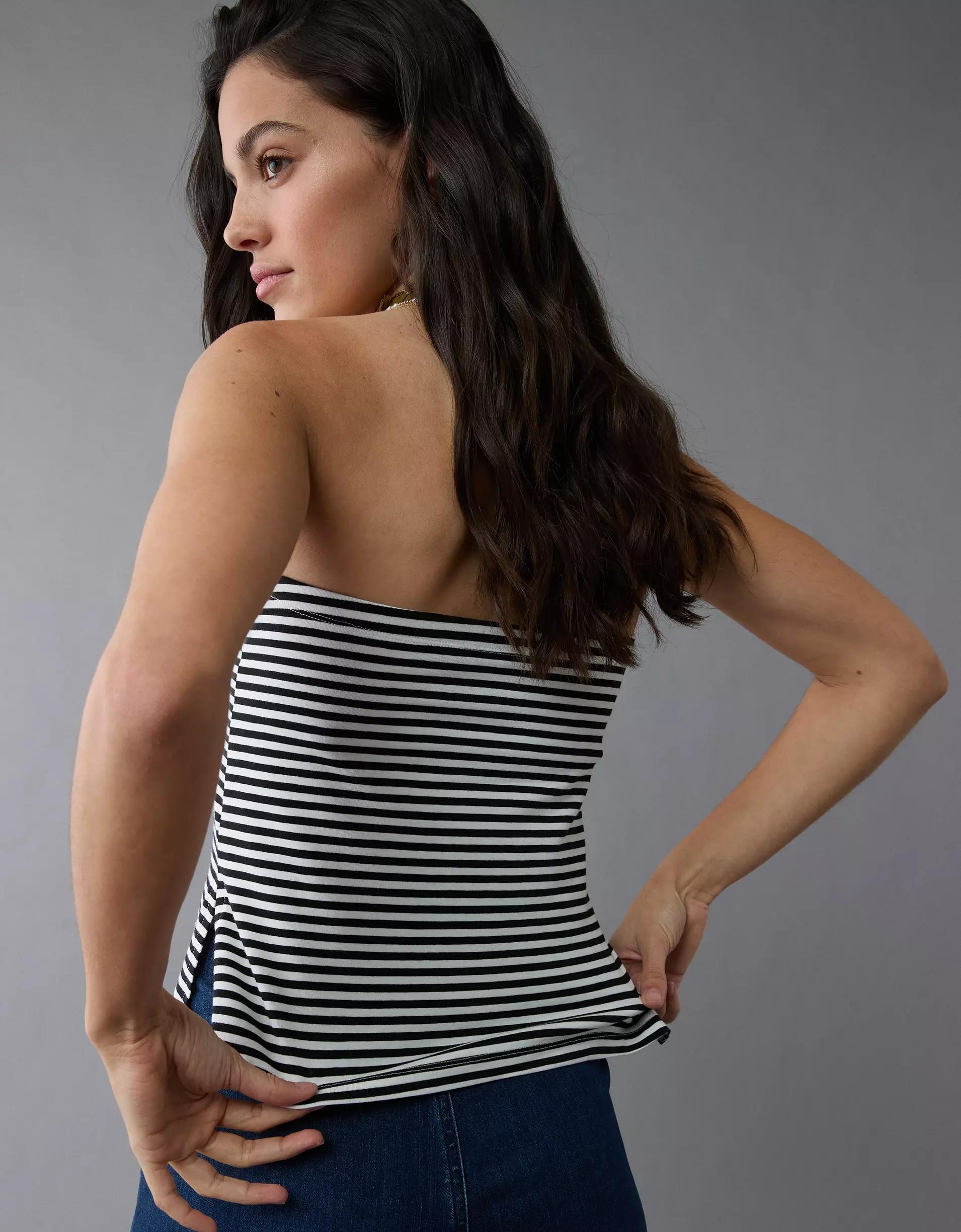 AE Main Squeeze Side Slit Tube Top Product Image