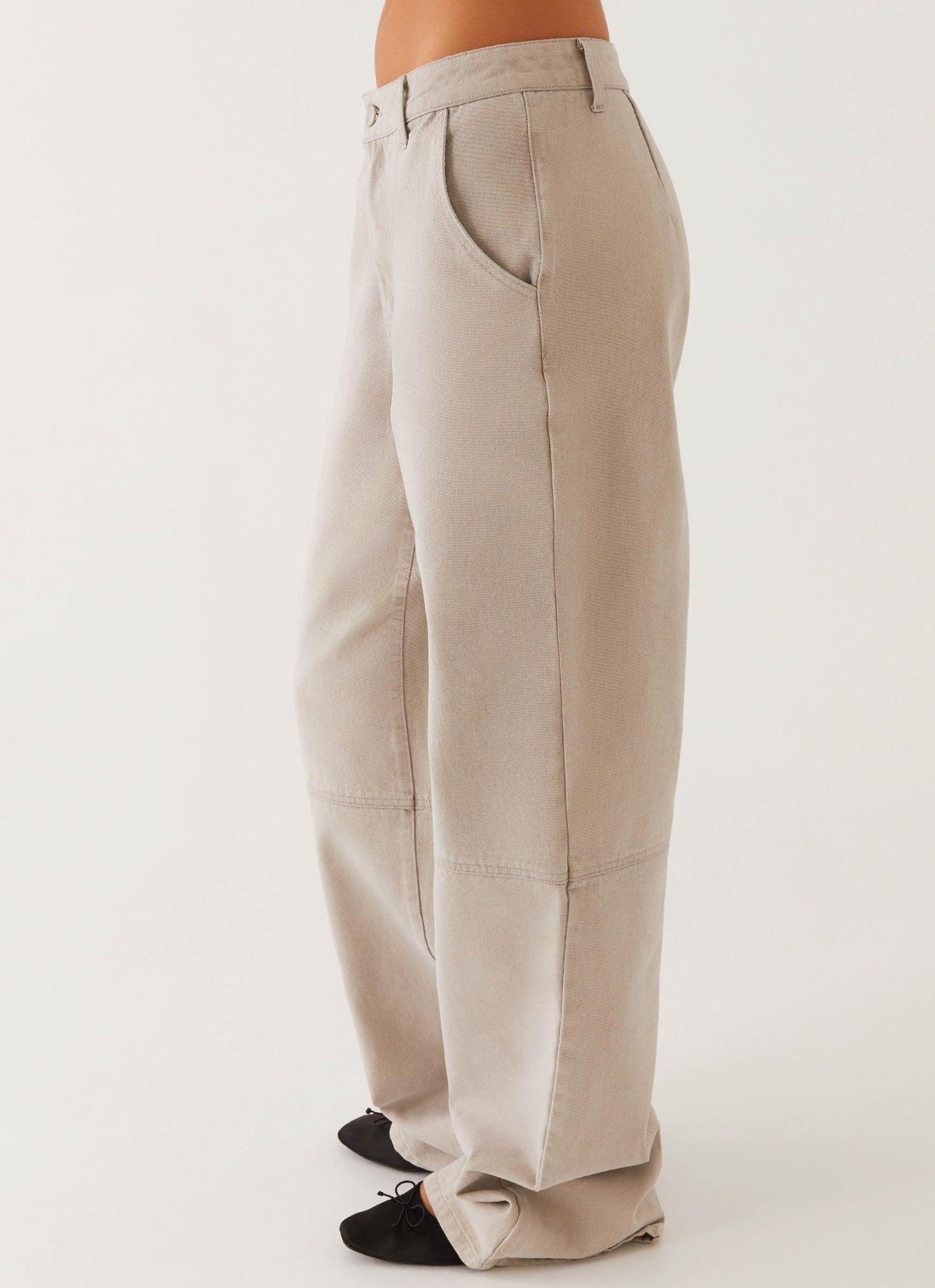 Milani Balloon Denim Jeans - Grey Product Image