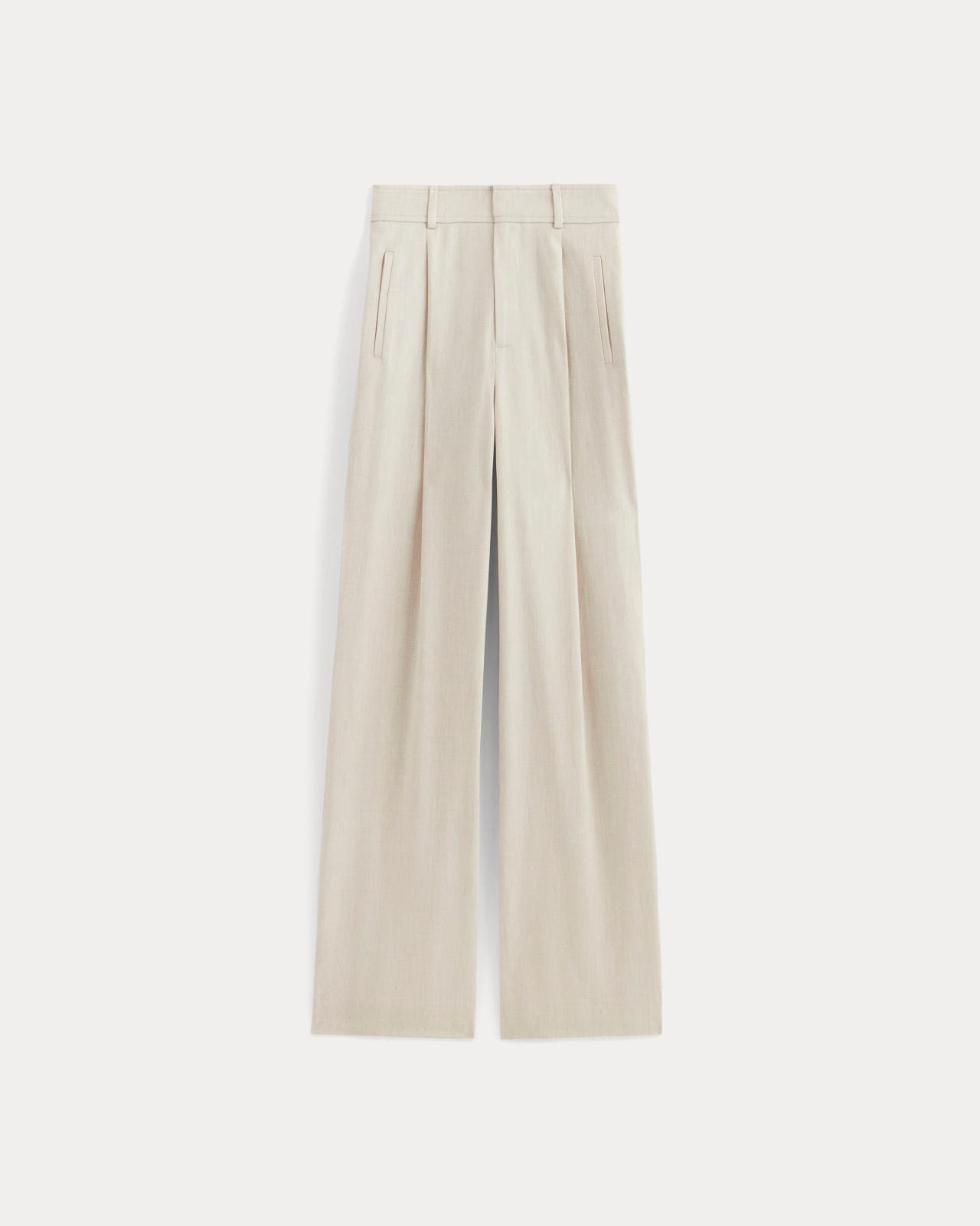 Womens Draper Pleated Pant in Buttersmooth by Everlane Product Image