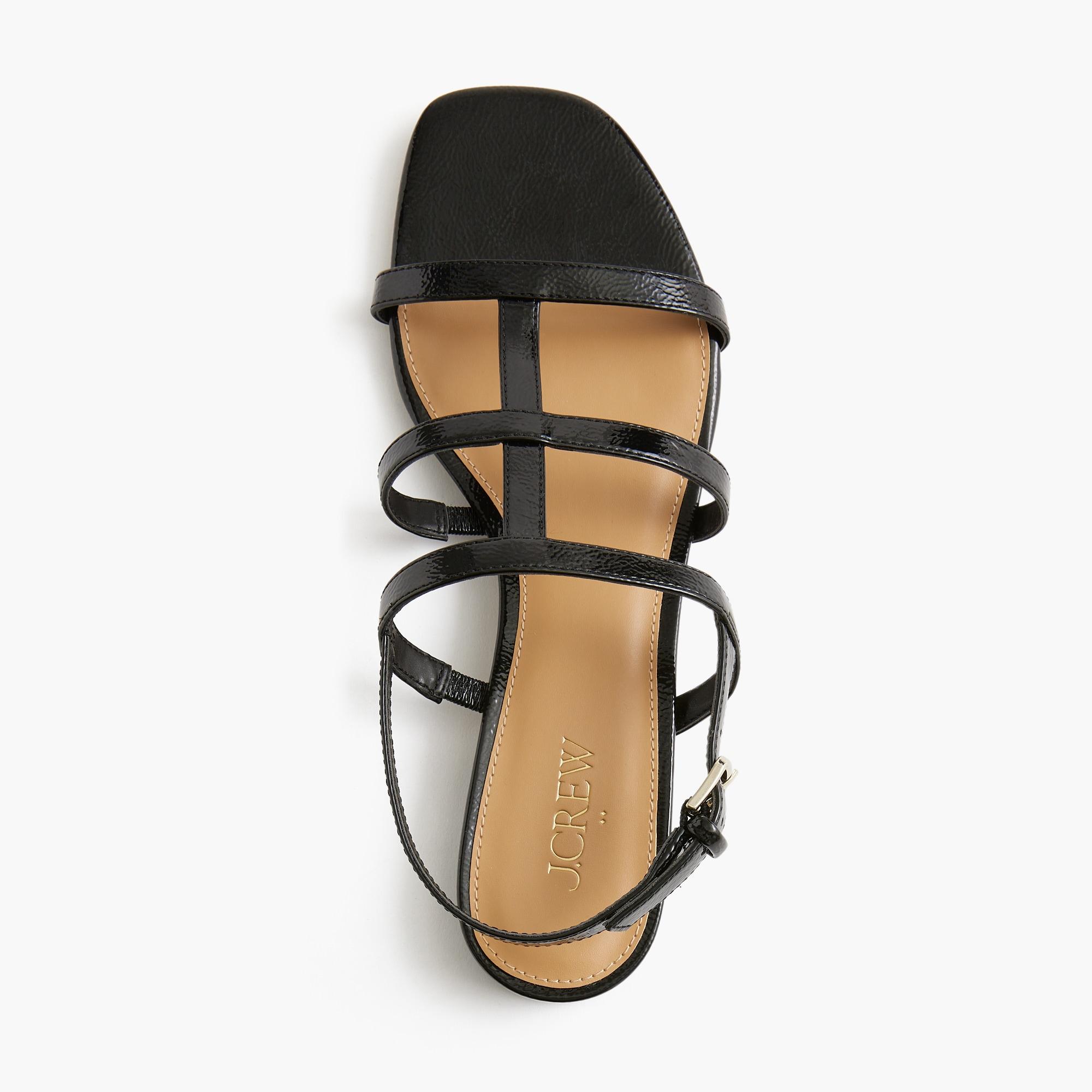 Caged ankle-strap sandals Product Image