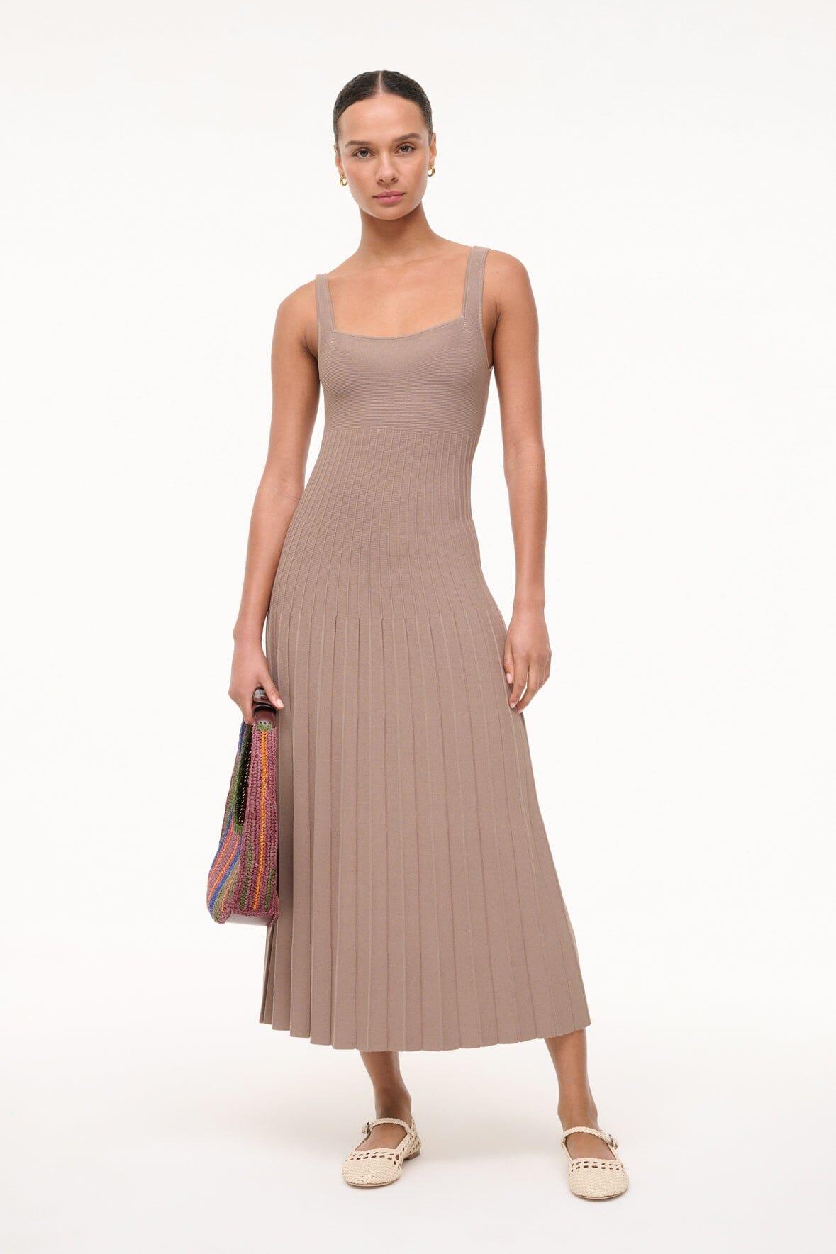ELLISON DRESS | TAUPE Product Image