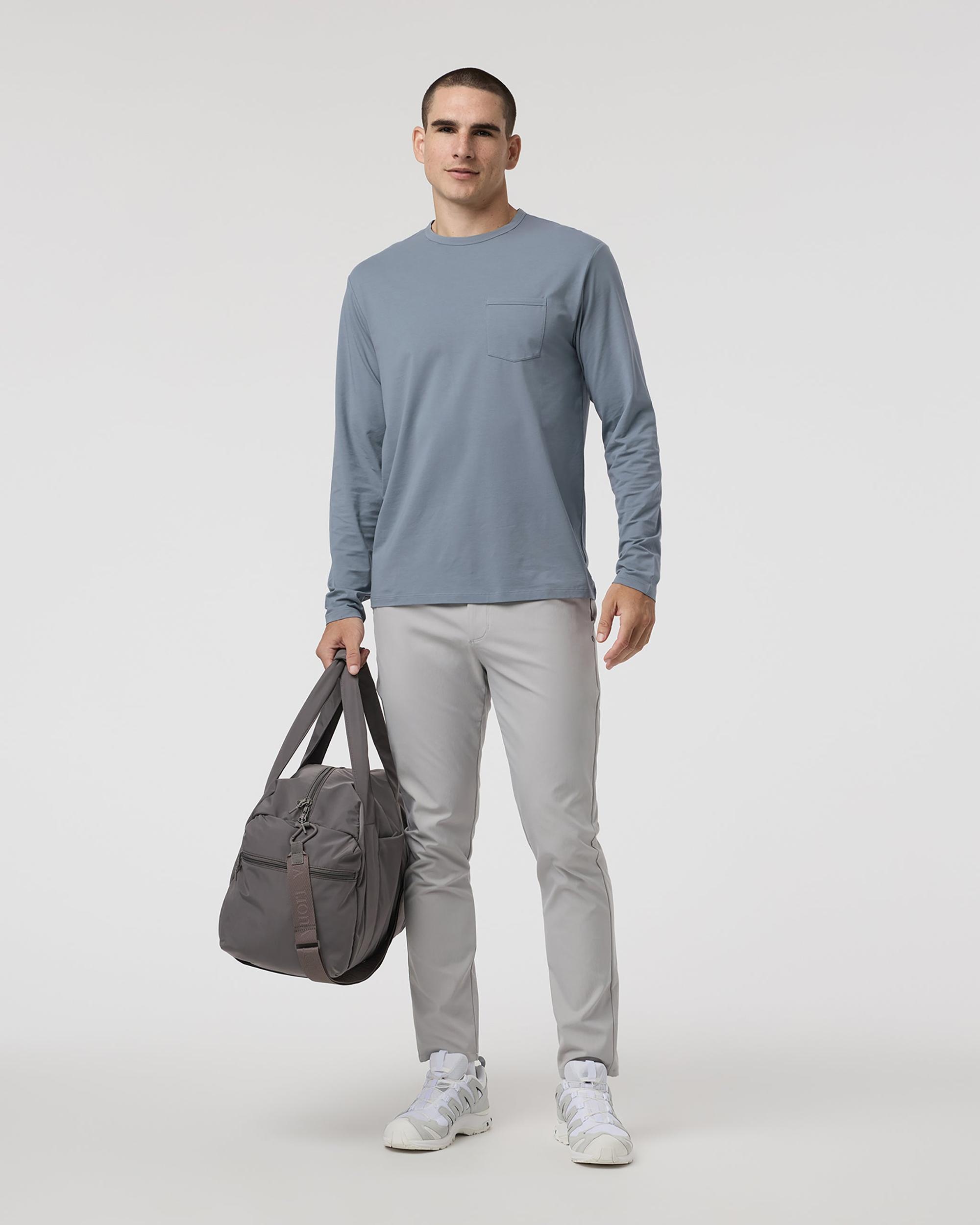 Long Sleeve Men's Feather Tee Product Image