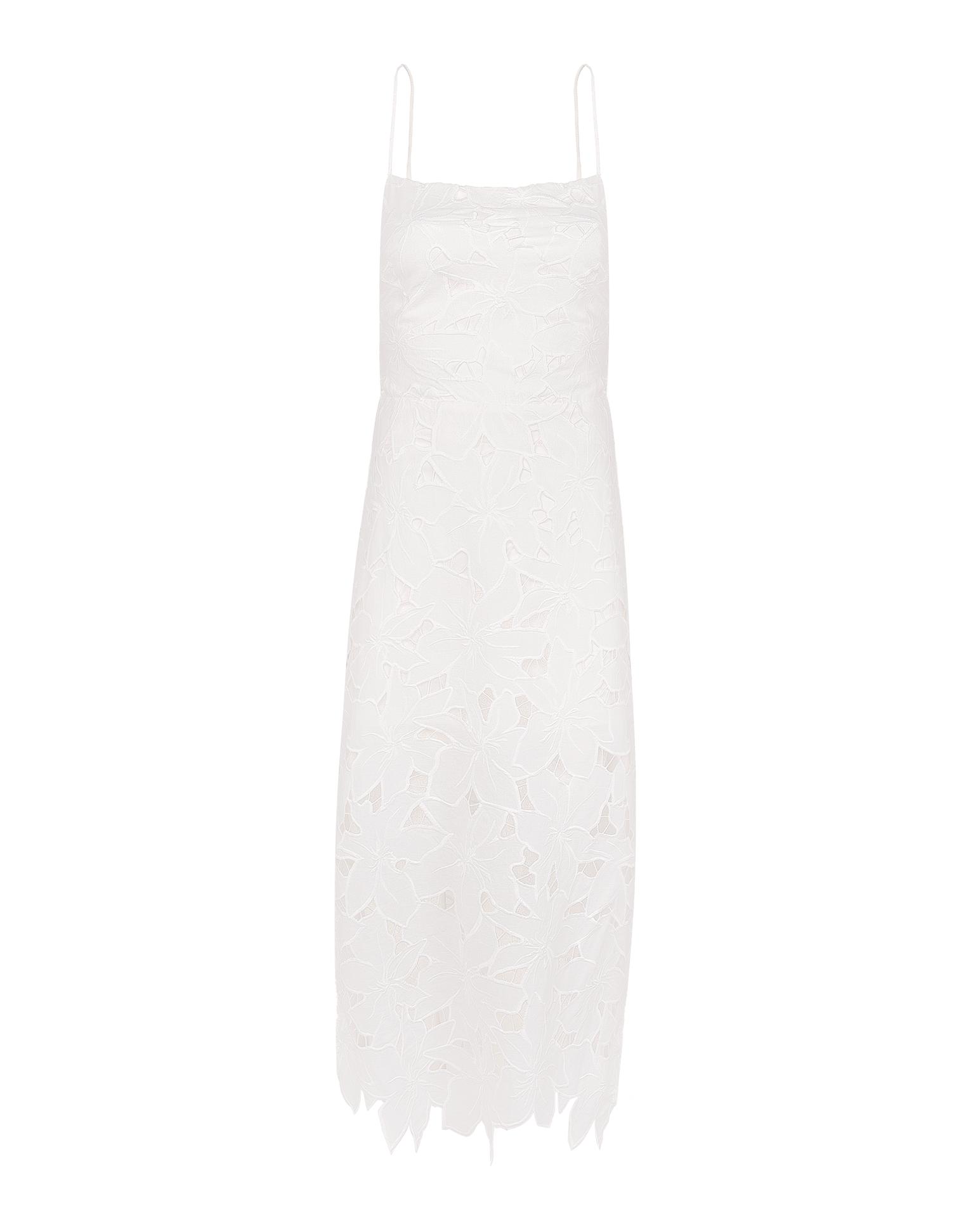 Mei Midi Dress (Final Sale) - Off White Product Image
