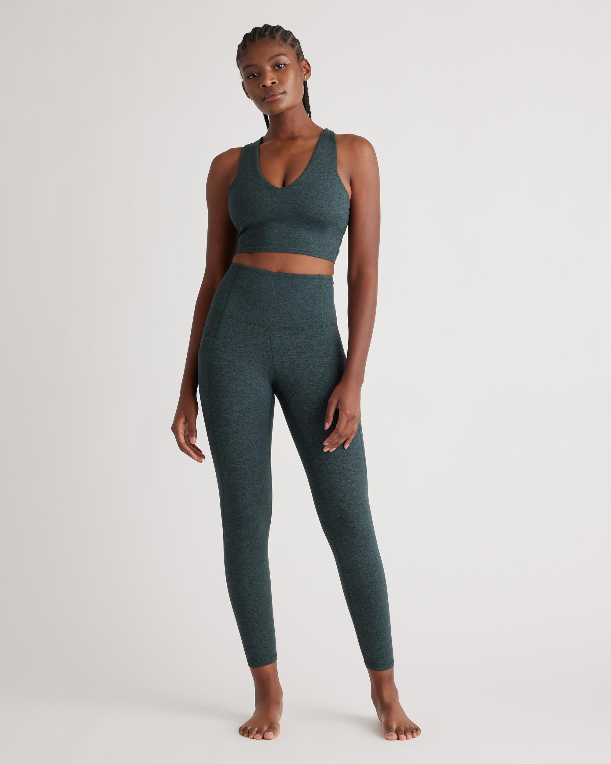 Quince | Women's Ultra-Soft High-Rise Pocket Legging Nylon/Spandex Product Image