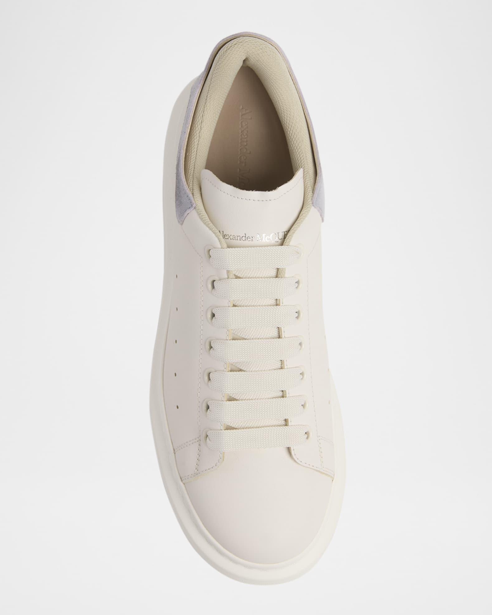 Men's Oversized Leather Low-Top Sneakers Product Image
