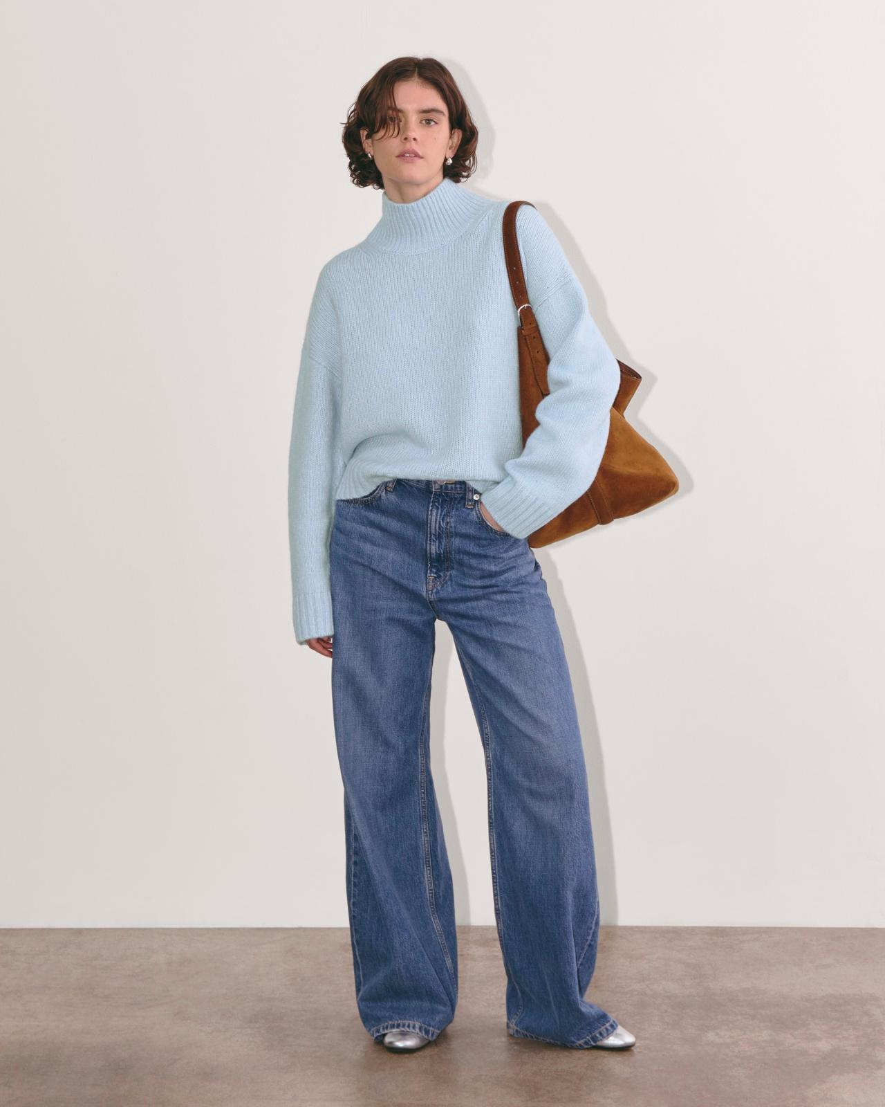 Womens Cloud Oversized Turtleneck Sweater by Everlane Product Image