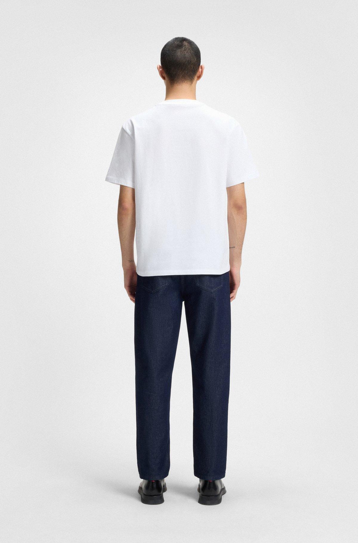 Relaxed-fit T-shirt in cotton with logo print Product Image