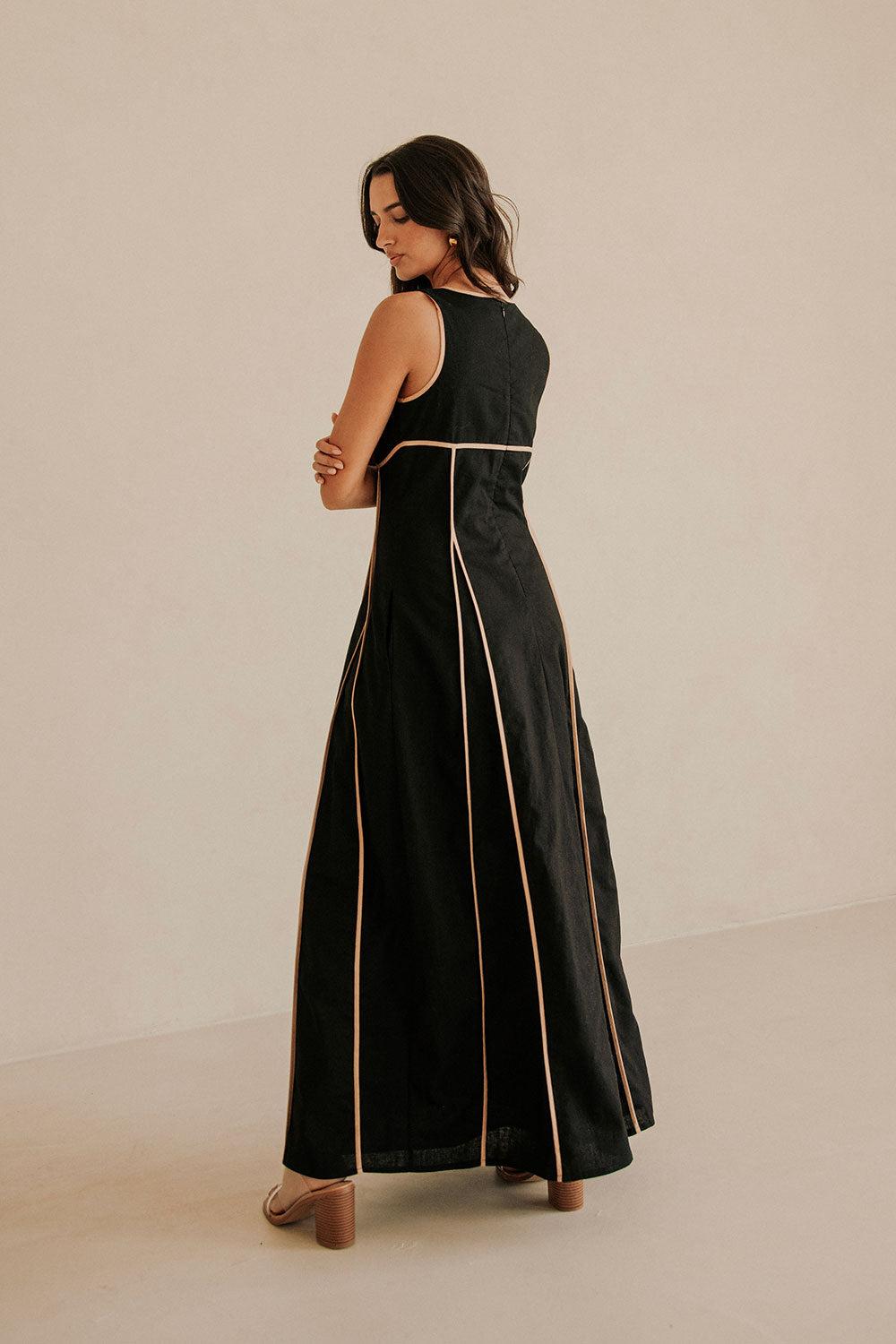 Maylin Dress - Black Product Image