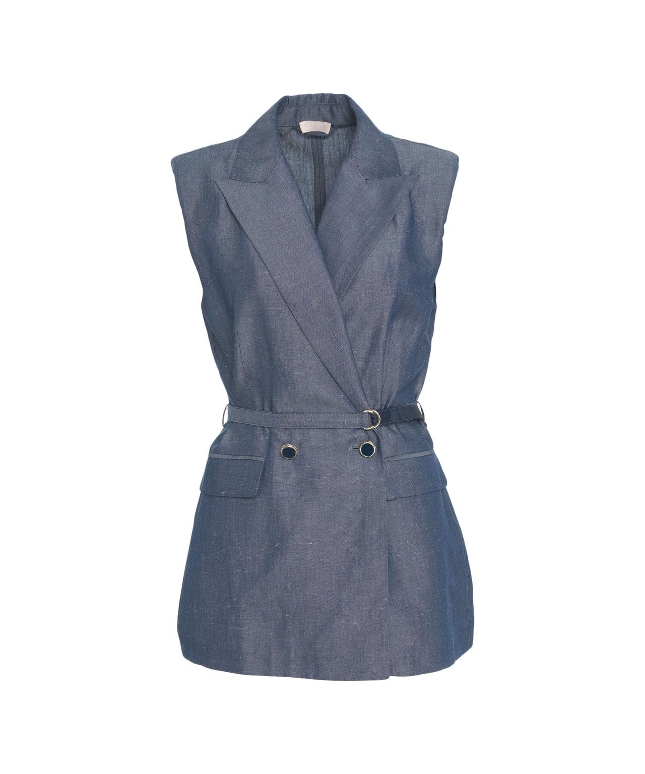 Vest with waist belt Product Image