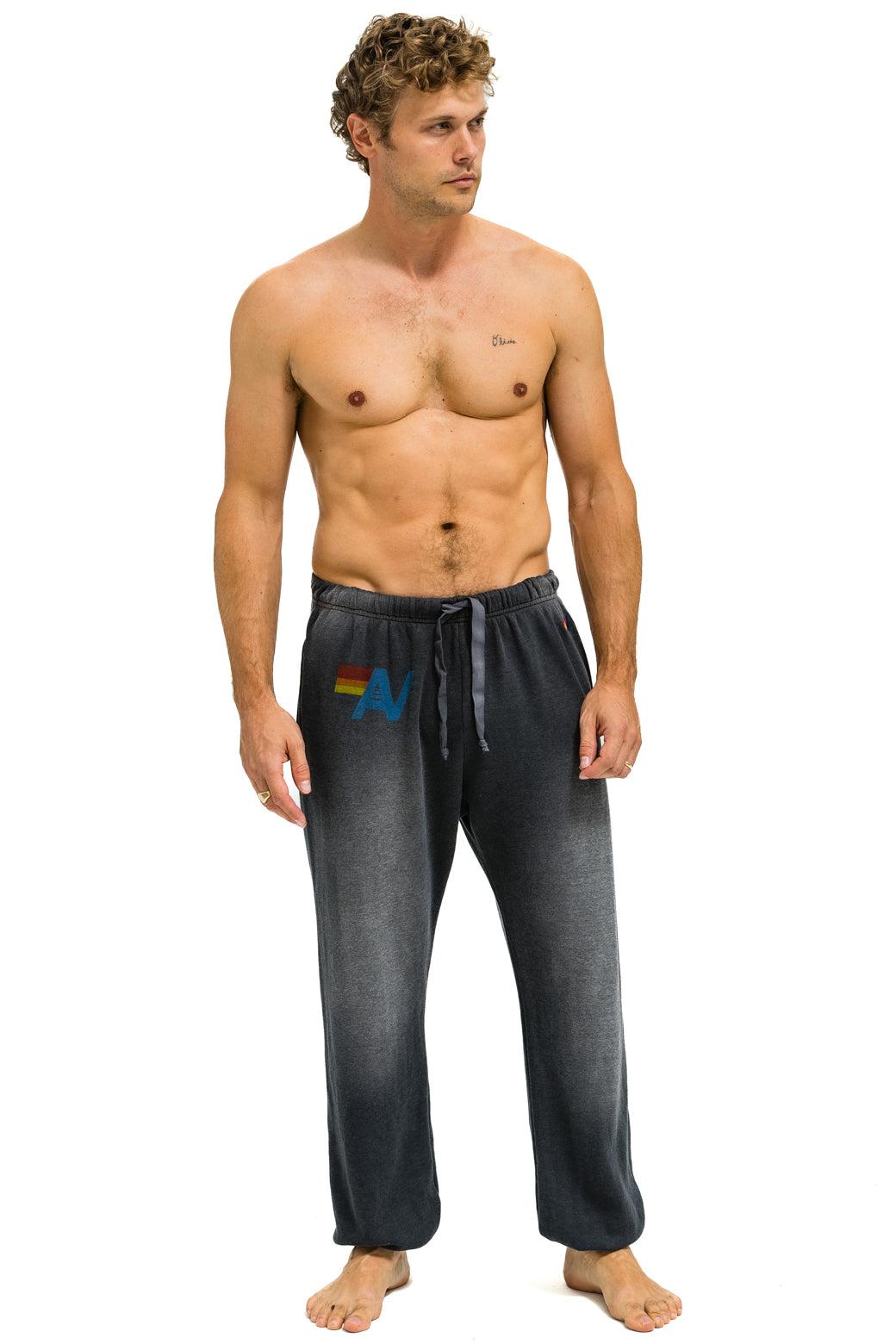 VINTAGE LOGO SWEATPANTS - FADED SMOKE Male Product Image