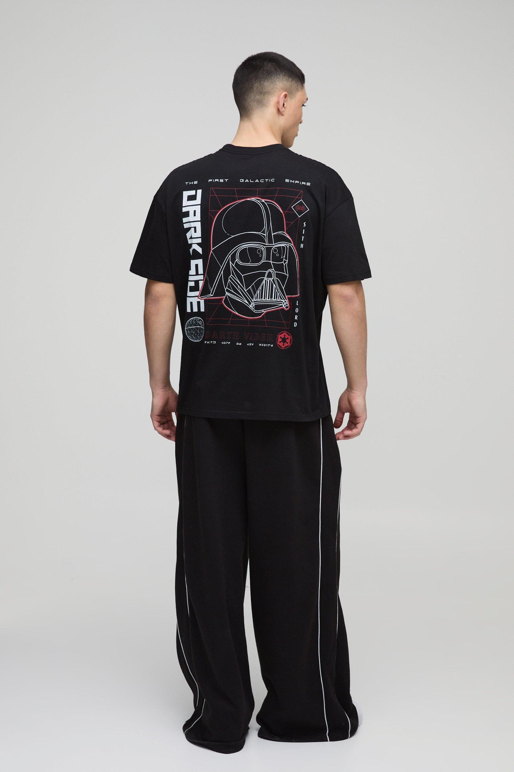 Oversized Disney Star Wars License T-Shirt | boohooMAN USA Product Image