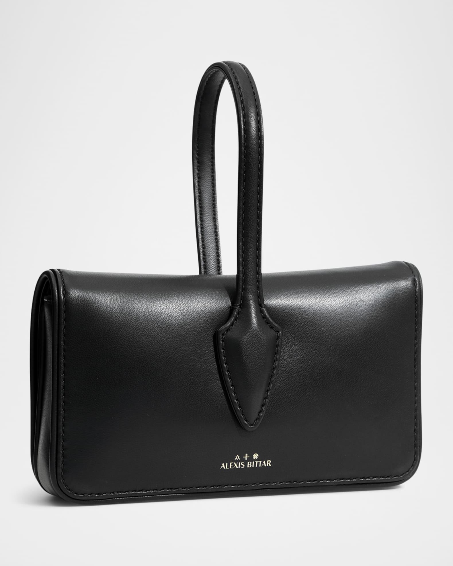 Lace-Up Leather Wristlet  Product Image