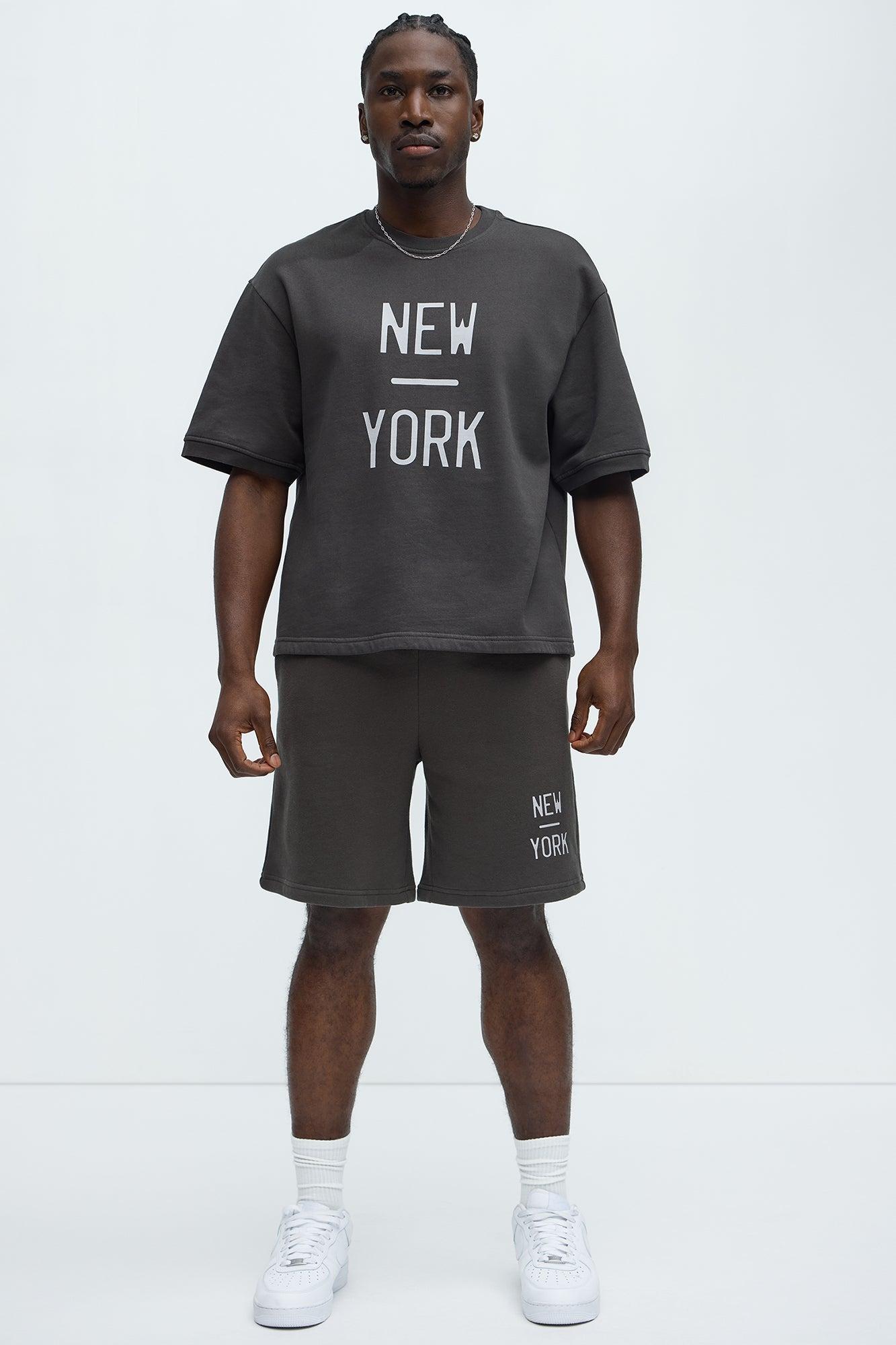 NYC Sweatshorts - Grey Product Image