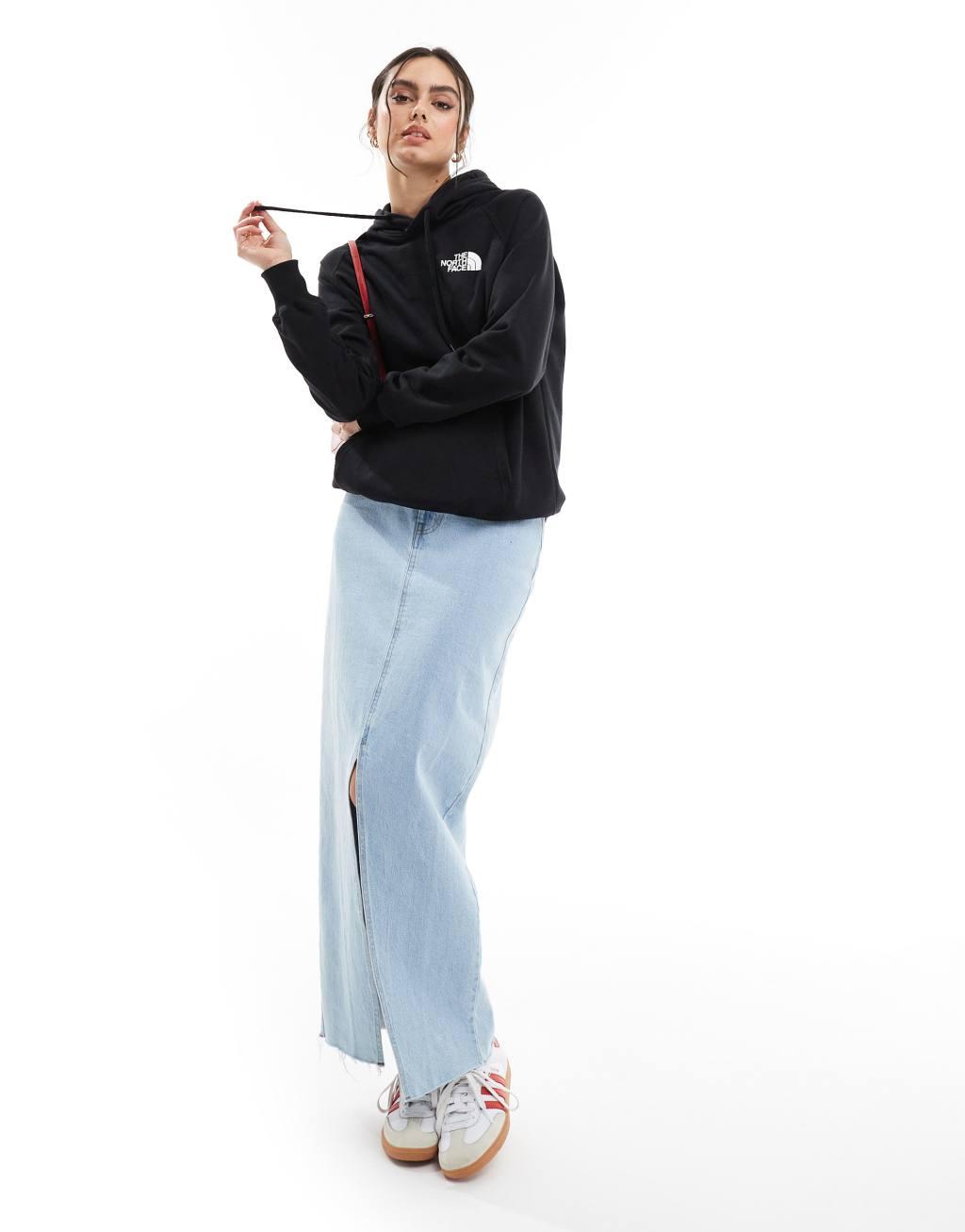 The North Face NSE Box hoodie in black Product Image