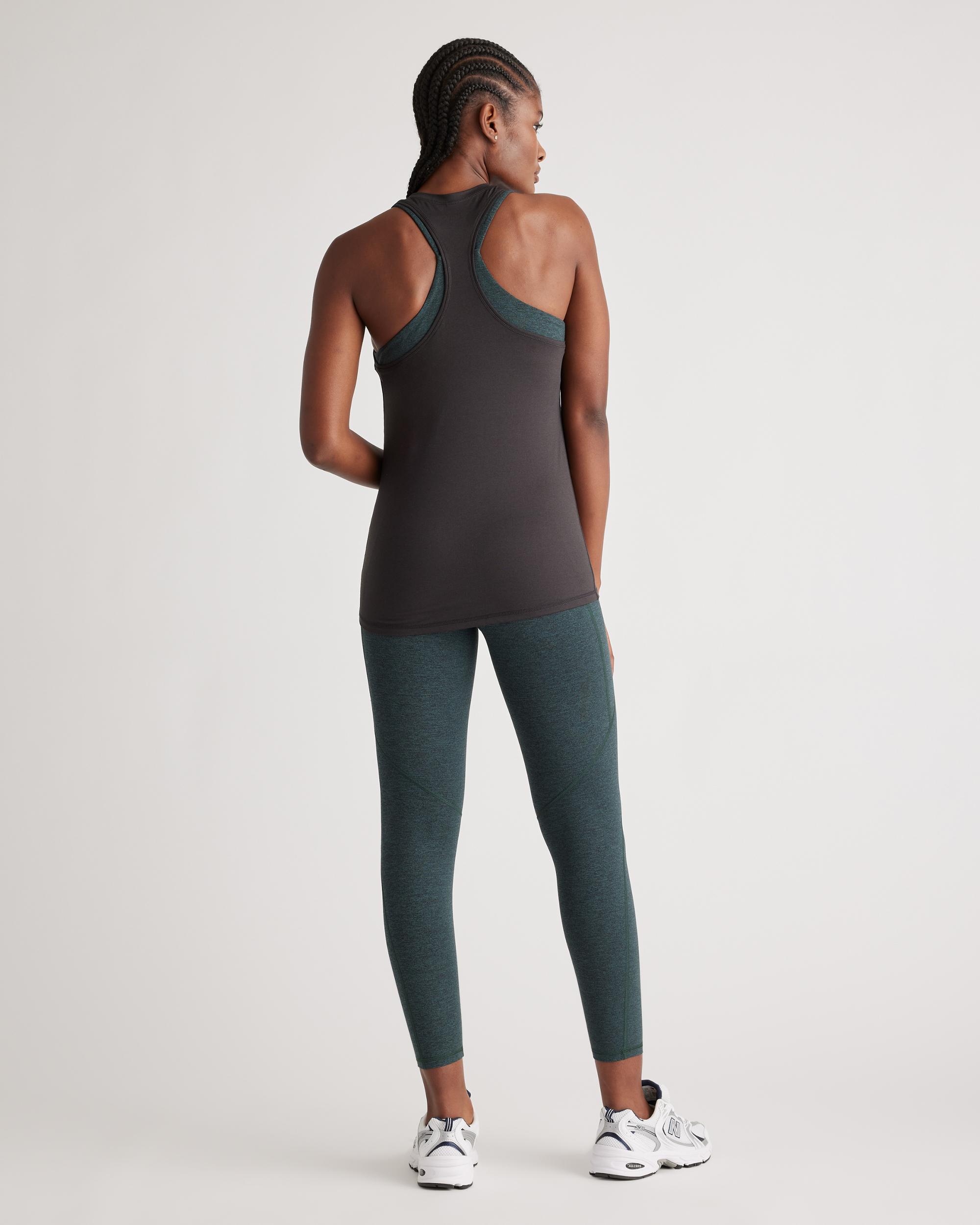 Quince | Women's Flowknit Breeze Racerback Tank Top Recycled Poly with Stretch Product Image