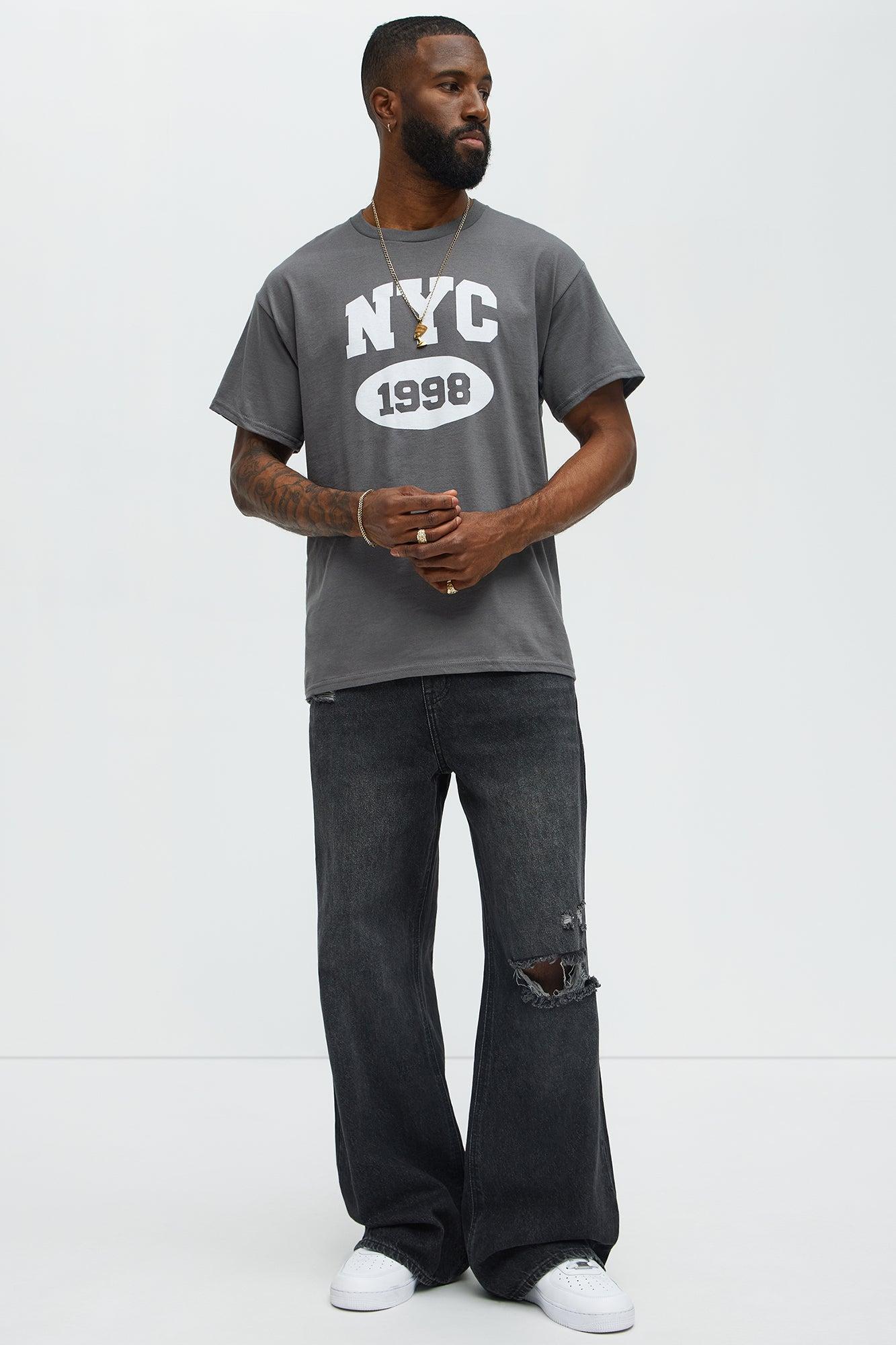 NYC 1998 Short Sleeve Tee - Charcoal Male Product Image