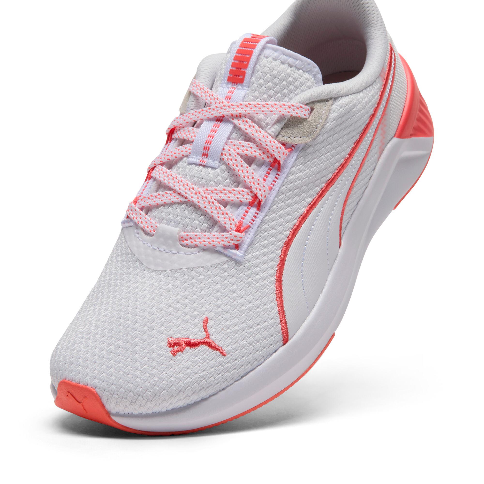 PUMA Softride Harli Women's Running Shoes in White/Peach Frost Product Image