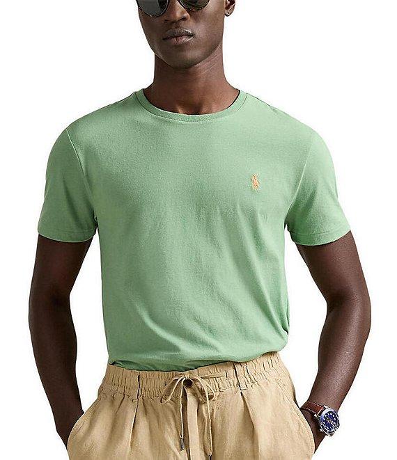 Polo Ralph Lauren Custom Slim Fit Jersey Crewneck Short Sleeve T-Shirt Product Image
