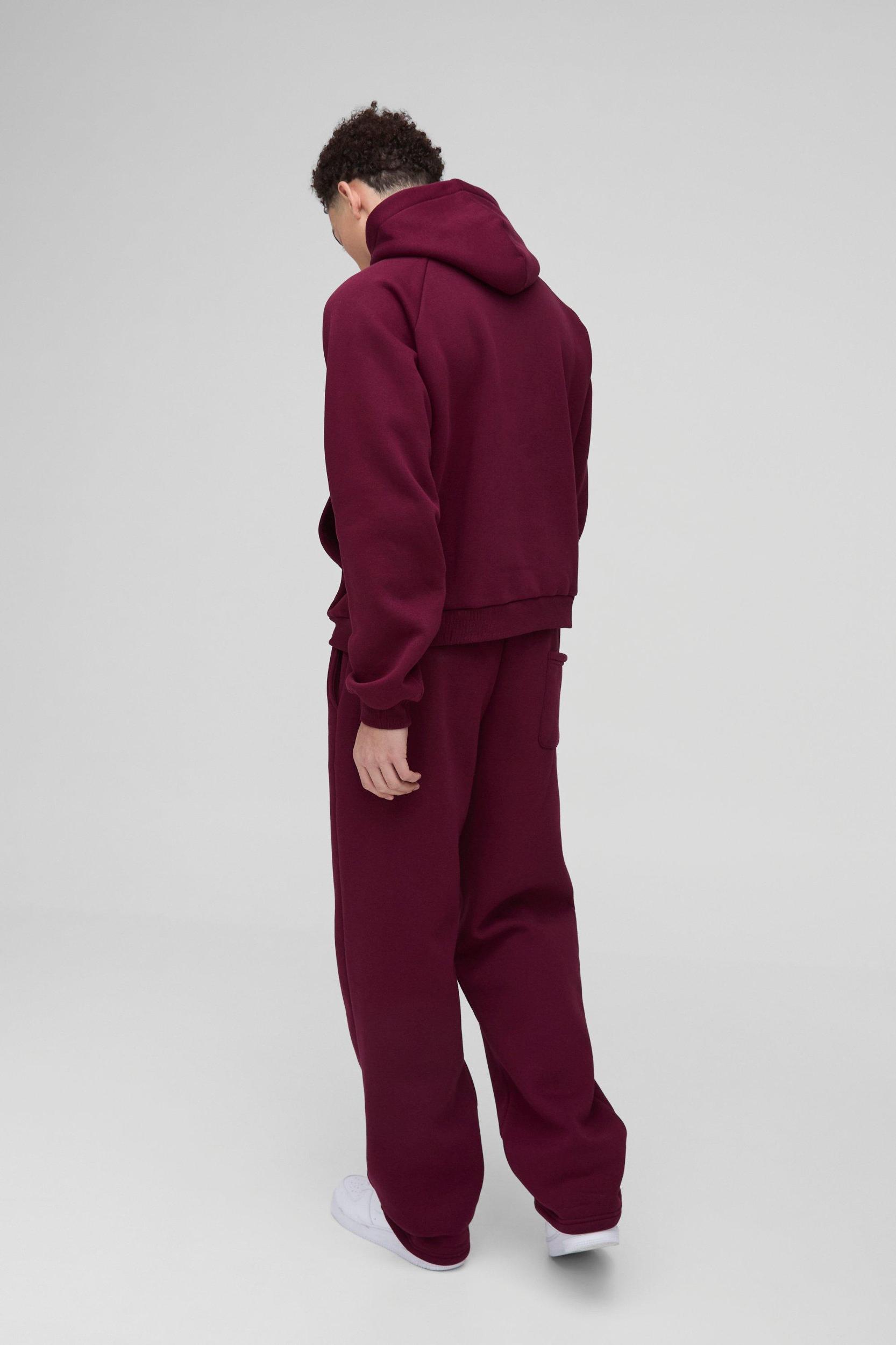 Oversized Homme Flock Print Sweatpants | boohooMAN USA Product Image