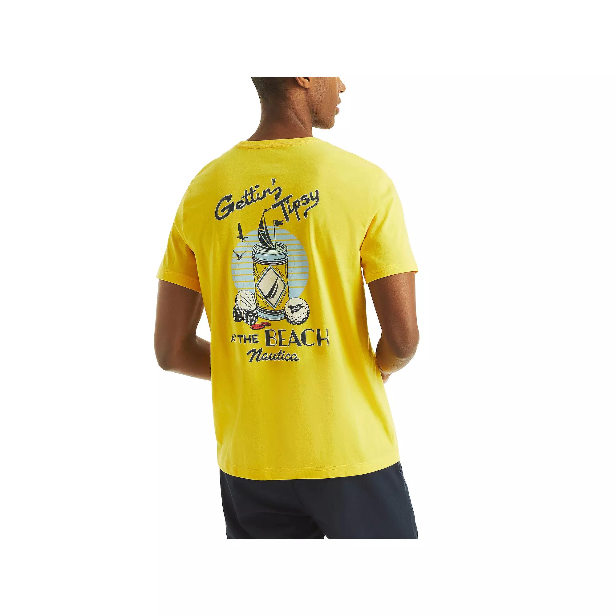 Men's Nautica Graphic T-Shirt, Size: Small, Getting Tipsy Product Image