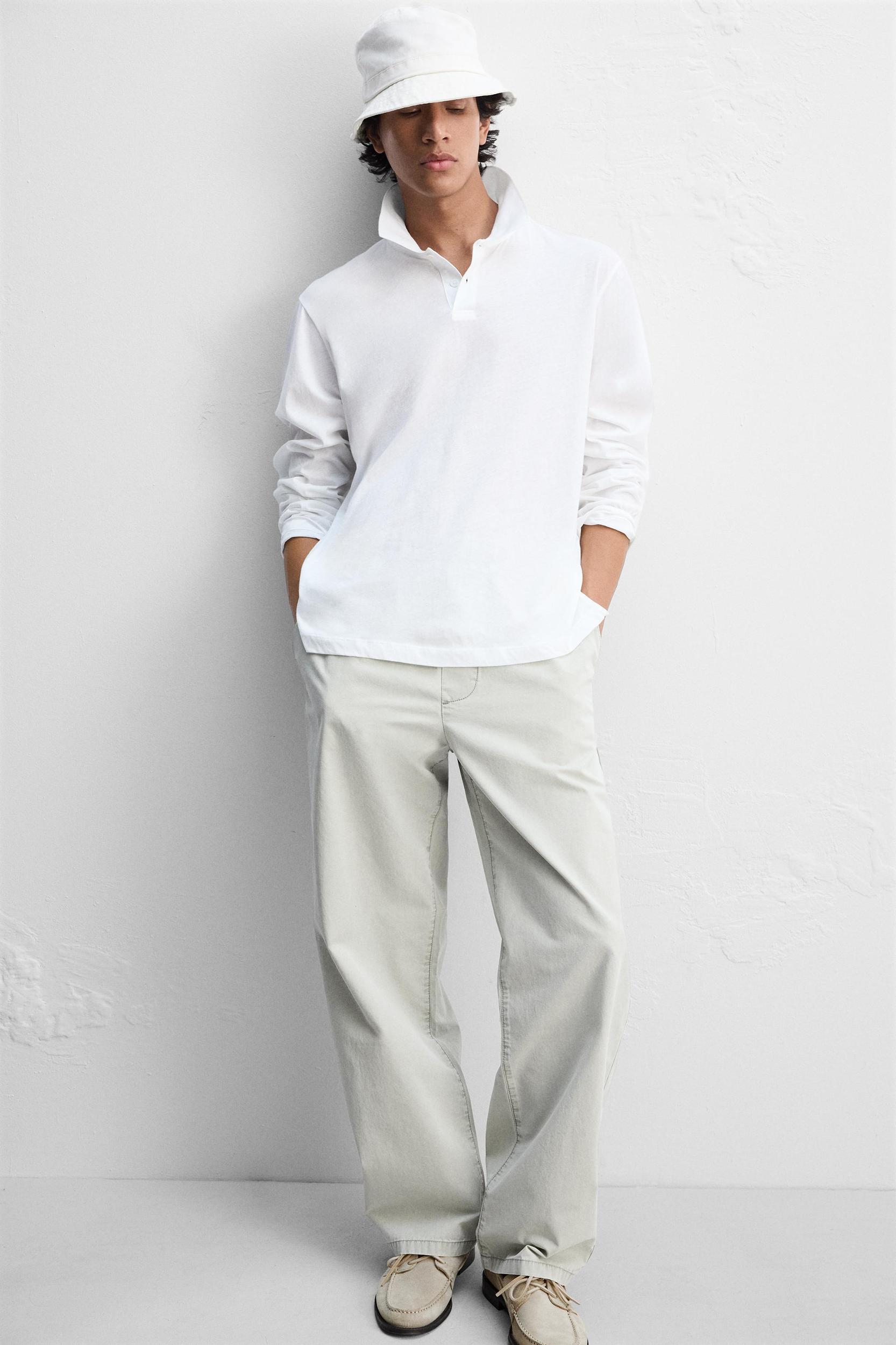 LIGHTWEIGHT COTTON POLO SHIRT Product Image