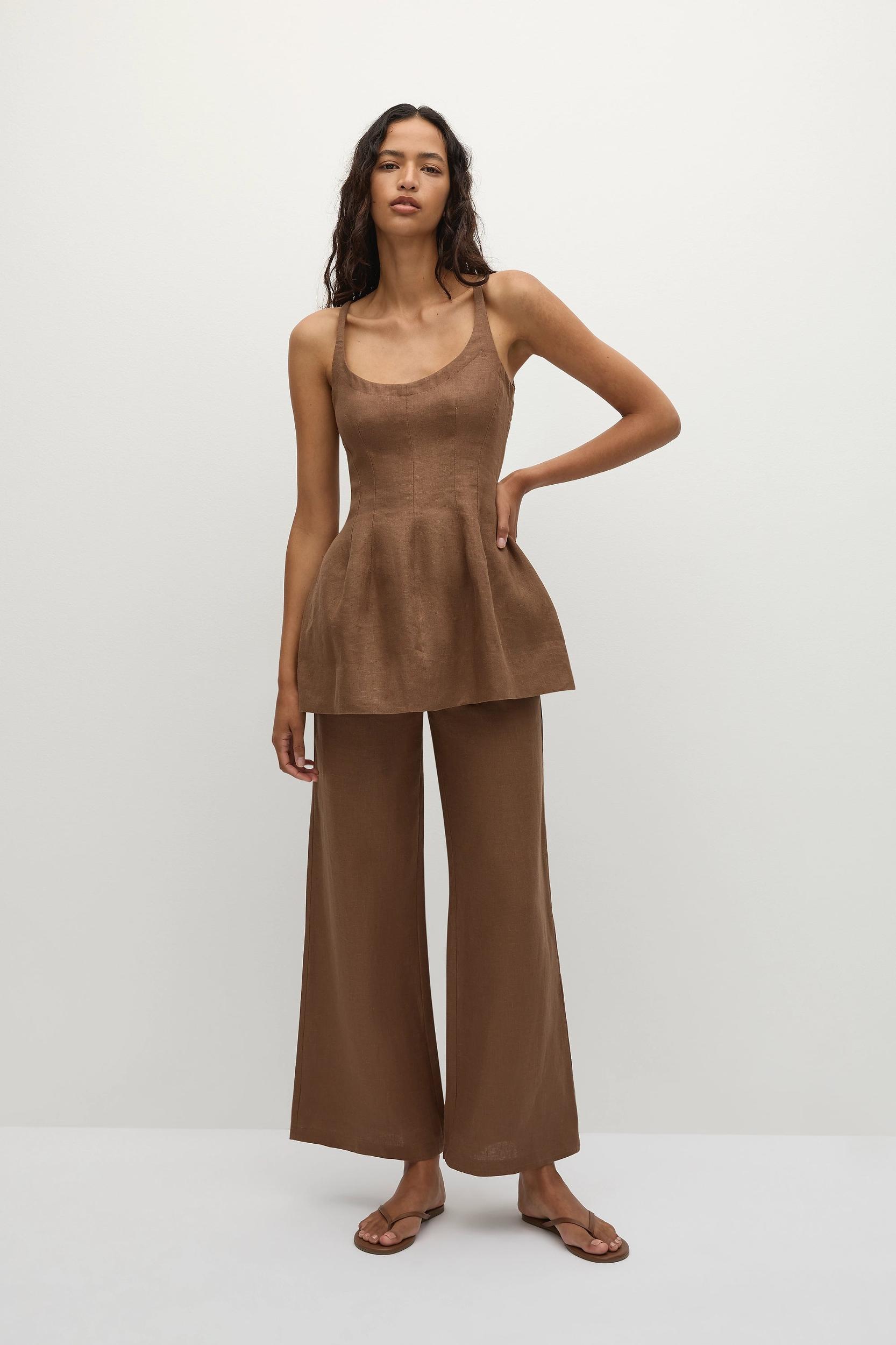 Syna Pant Clay - Final Sale Product Image