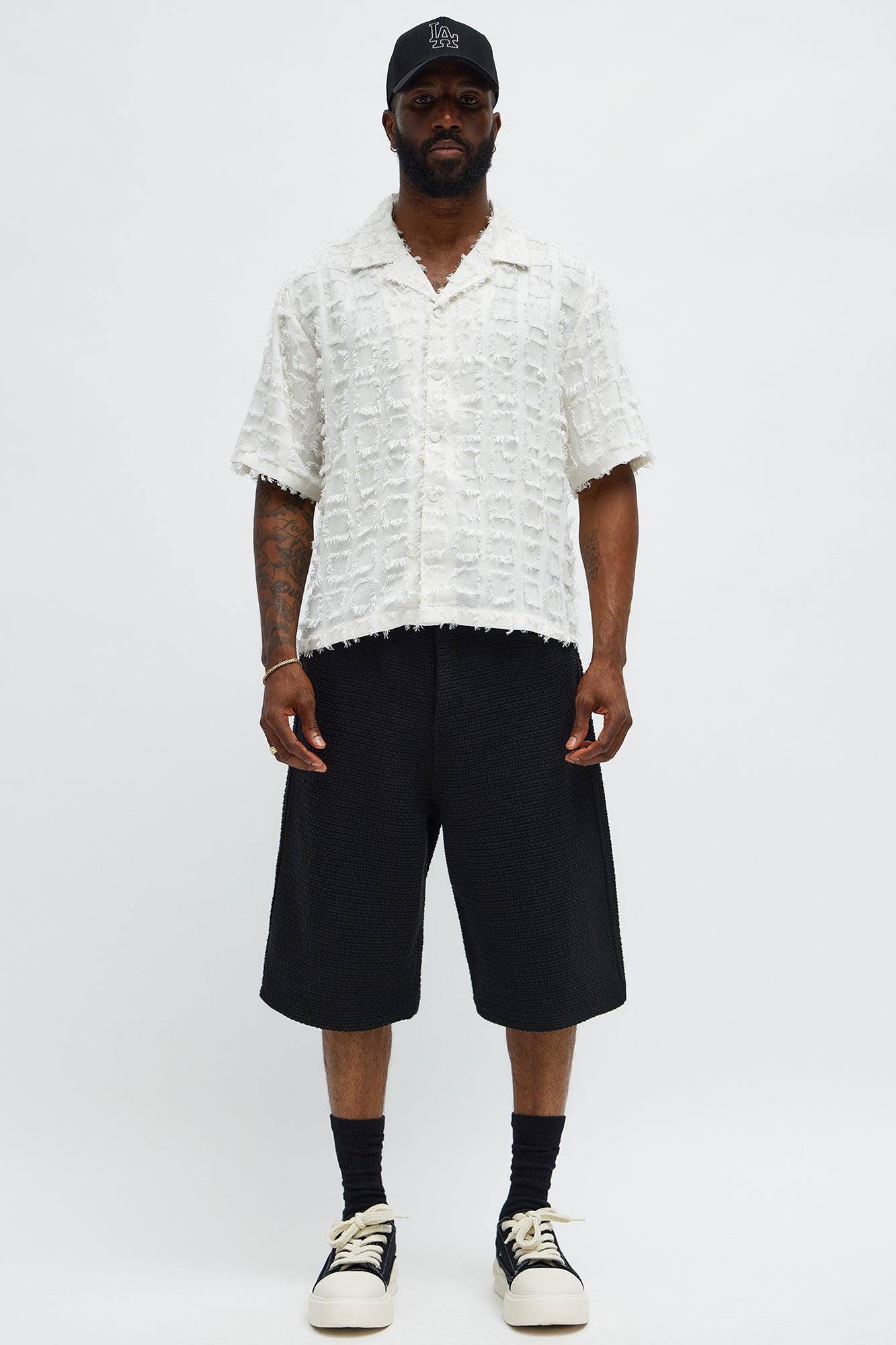 Window Shopping Boxy Shirt - Off White Male Product Image