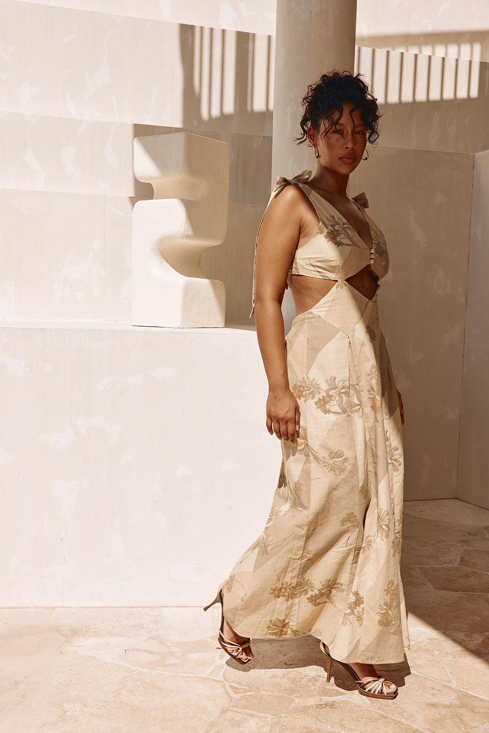 Maivie Dress - Tawny Bloom Product Image