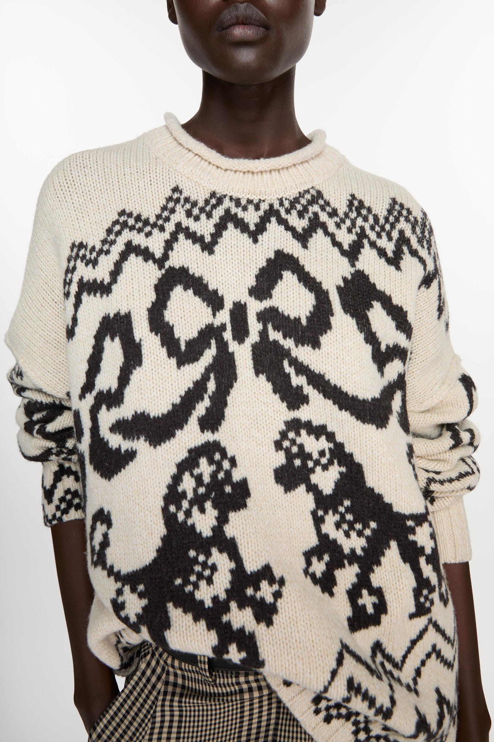 Jacquard sweater Product Image