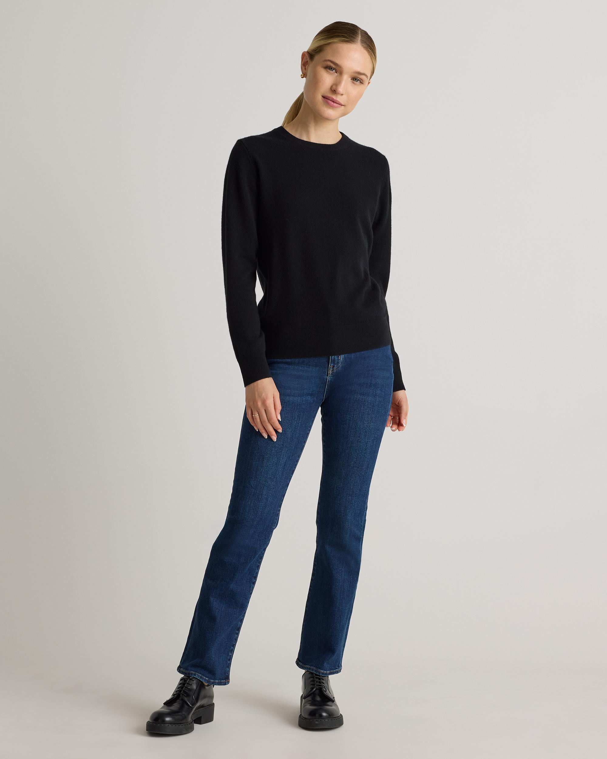 Quince | Women's Mongolian Cashmere Crewneck Sweater Product Image