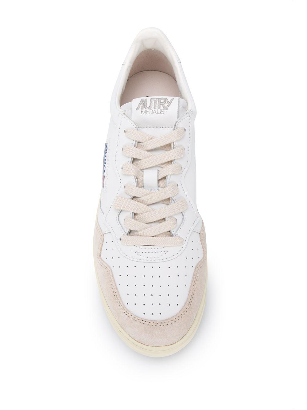 Medalist Low "White/Beige" sneakers Product Image