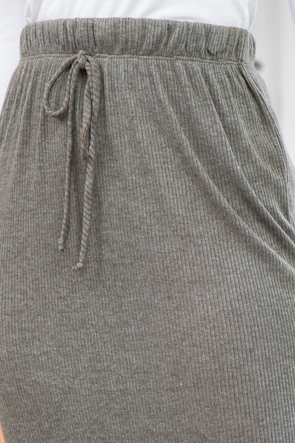 Bella Ribbed Skirt Product Image