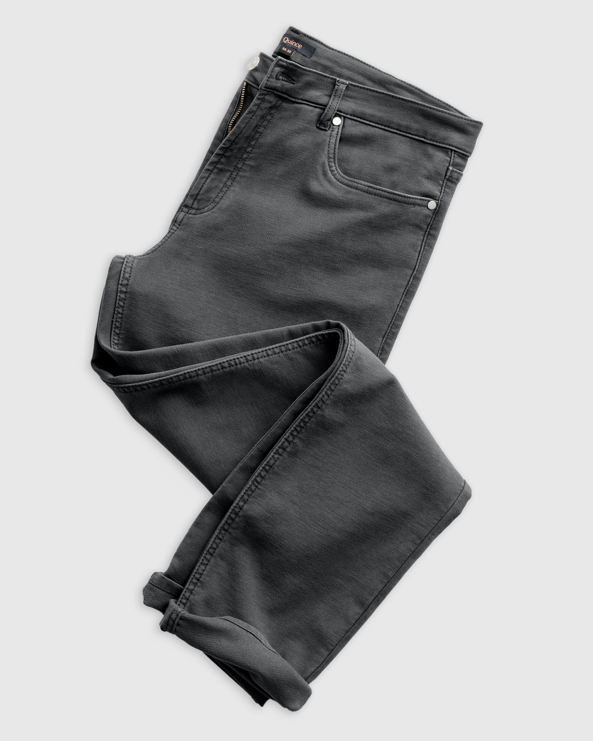 Quince | Men's French Terry 5-Pocket Pants Organic Cotton Product Image