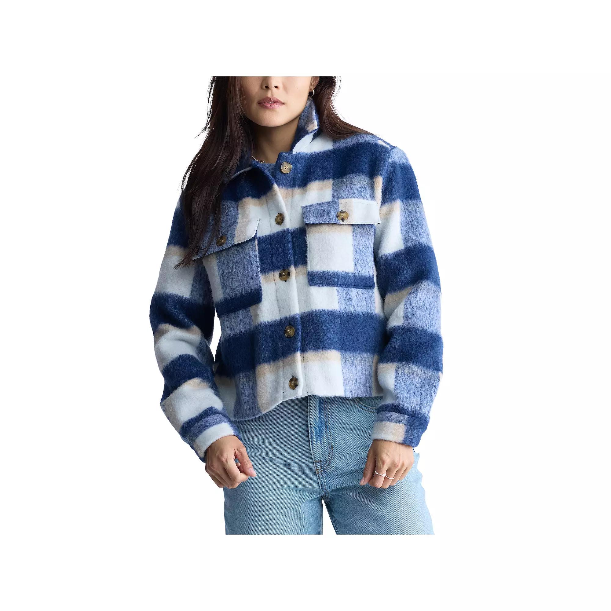 Women's Buffalo Jeans Jobelle Shacket, Size: XL, Plaid Product Image