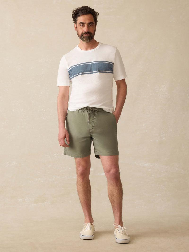 Essential Drawstring Short - Desert Olive Product Image
