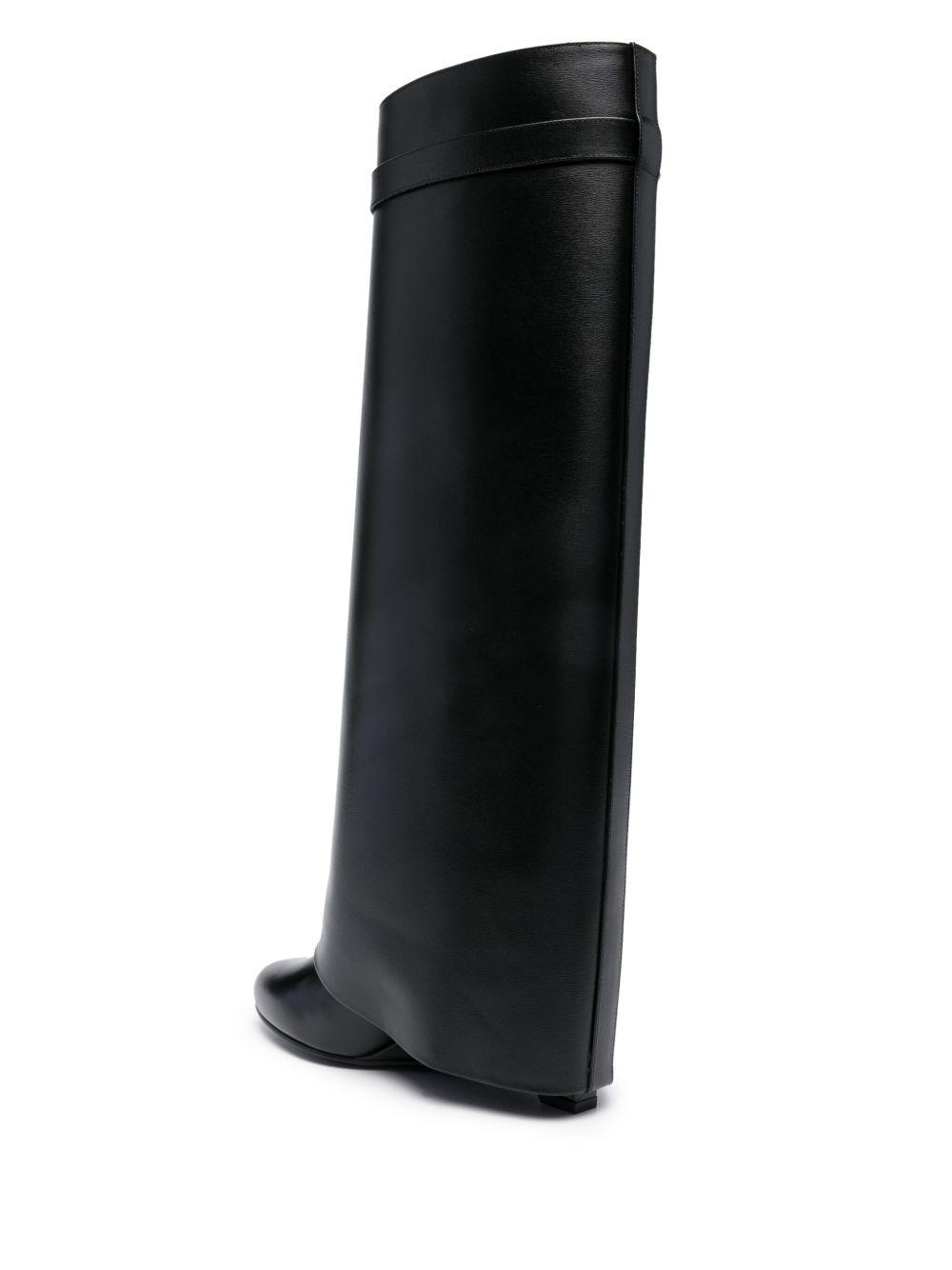 Shark Lock 100mm leather boots Product Image