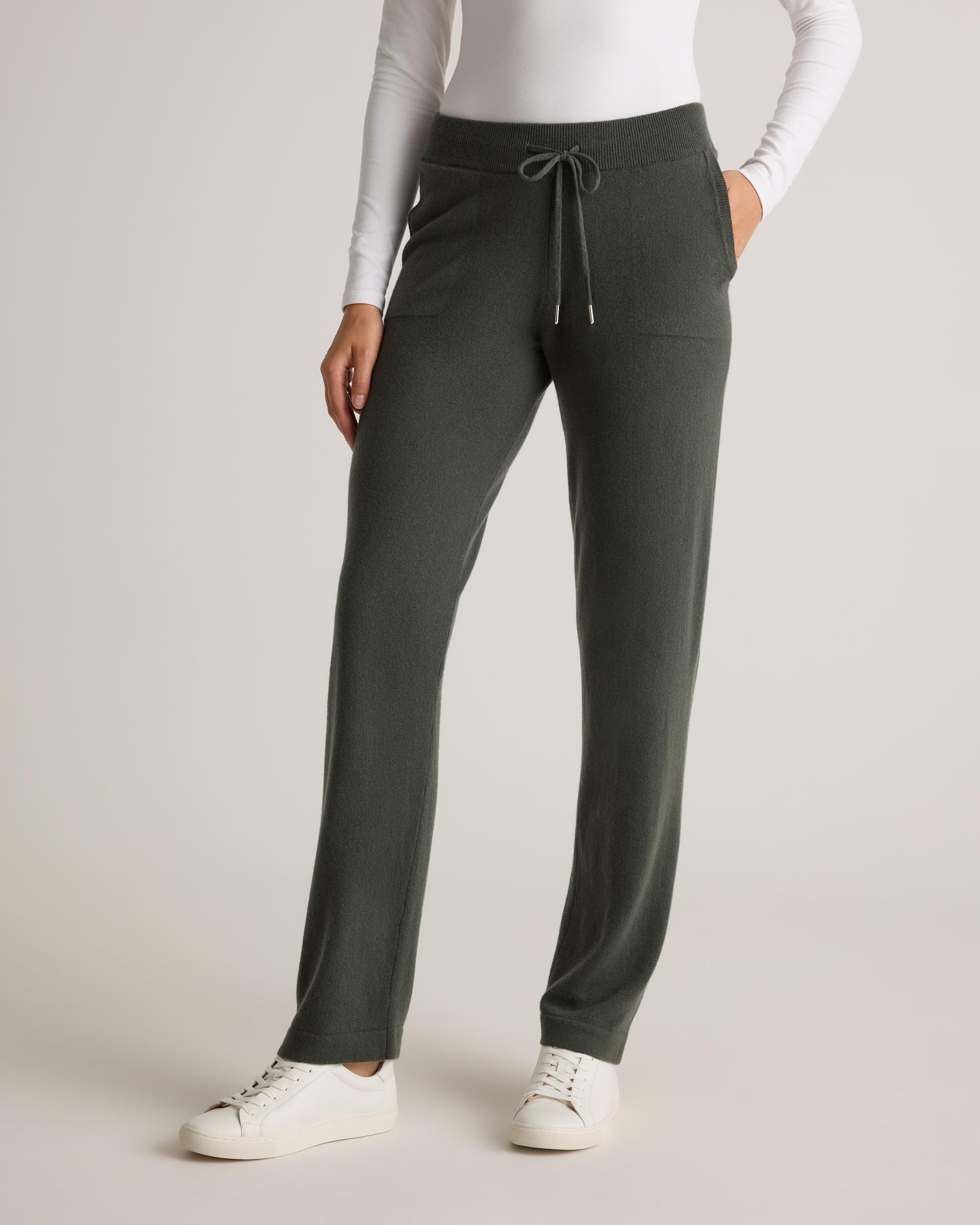 Quince | Women's Mongolian Cashmere Straight Leg Pants Size XS Product Image