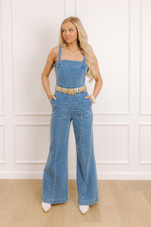 Uptown Chic Wide Leg Jumpsuit Product Image