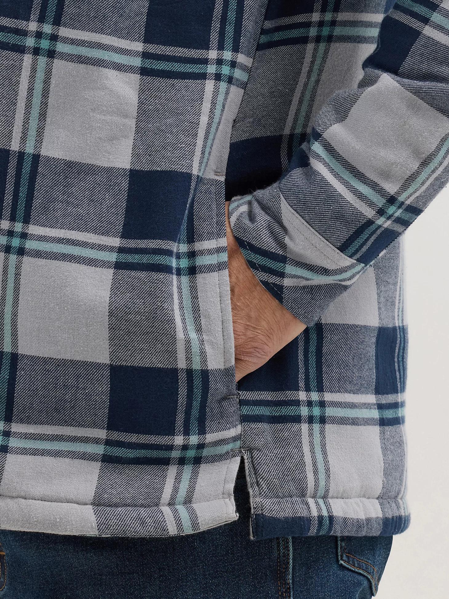 Wrangler® RIGGS Workwear® Hooded Flannel Work Jacket | Men's JACKETS & OUTERWEAR | Wrangler® Product Image